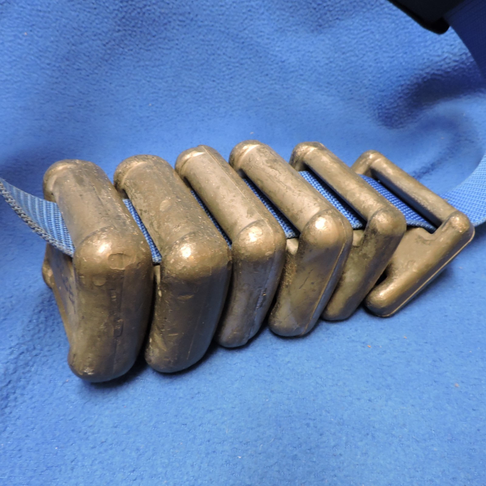 6 Sea Pearl Weights with Belt (2) of 2,3,4 lb = 18 total lbs