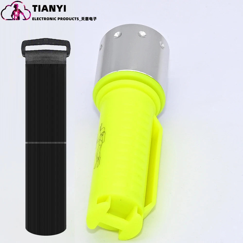1100 Lumen Diving Flashlight Bright Submarine Light Scuba Safety Lights Waterpro