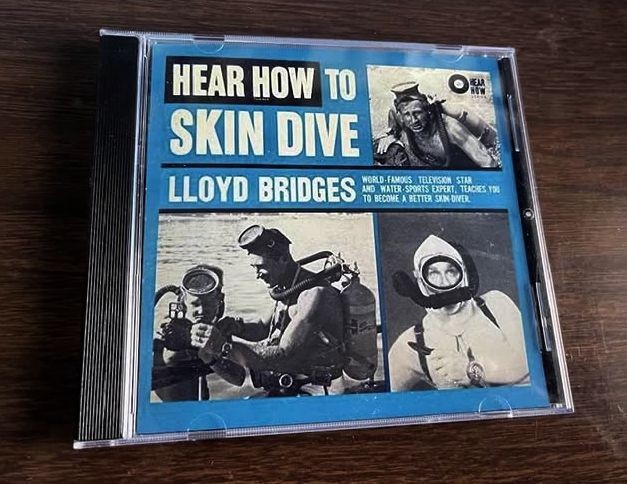 Rare Recording HEAR HOW TO SKIN DIVE with LLOYD BRIDGES CD – Sea Hunt, Scuba