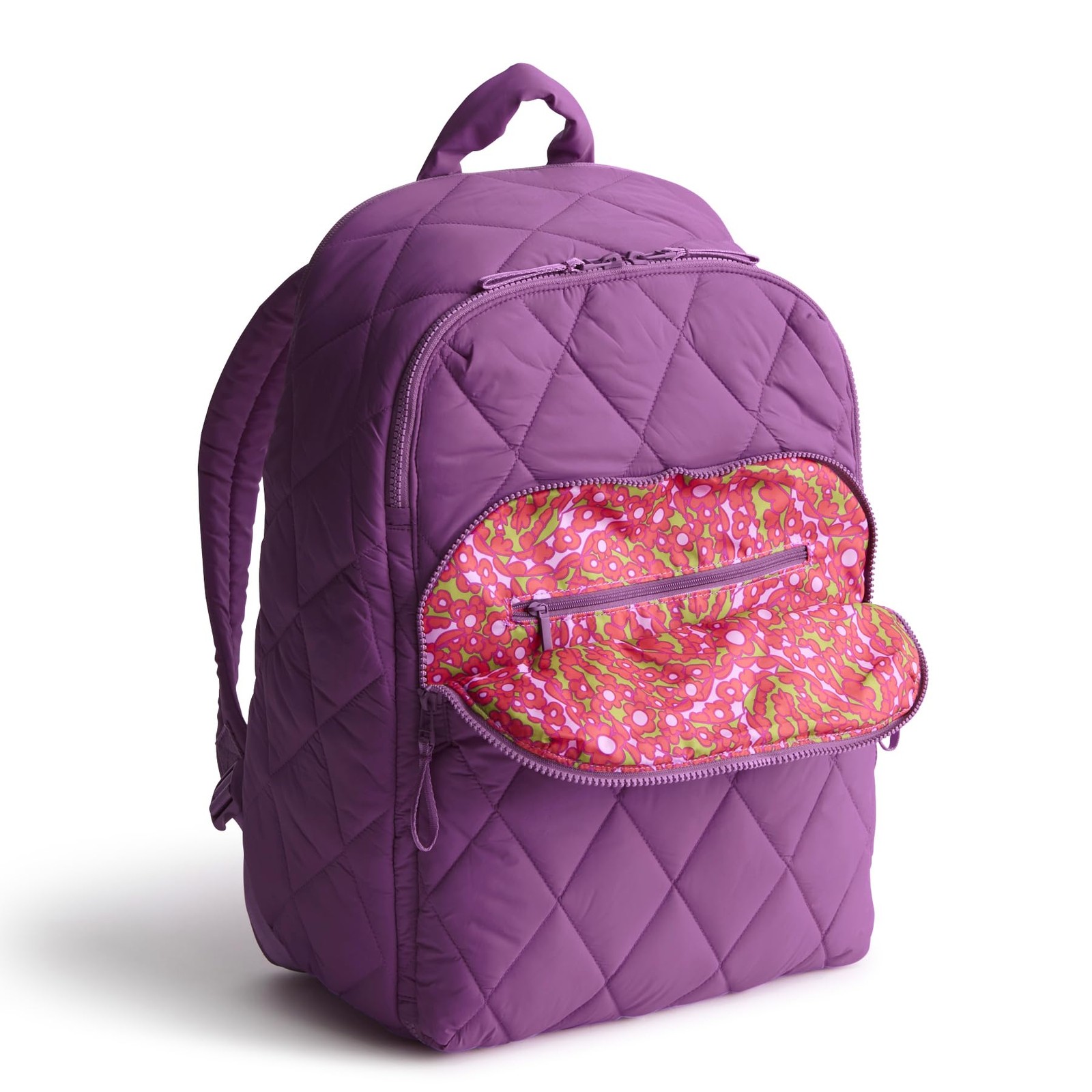 Vera Bradley Women’s Featherweight Westover Hybrid One Size, Iris Orchid