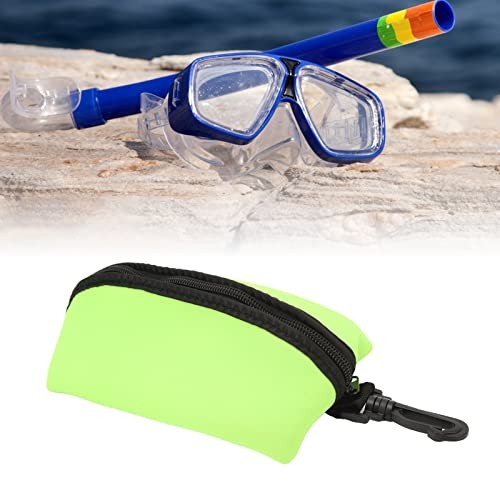 Diving Goggle Storage Bag, Scuba Dive Mask Pouch Bag Diving Fluorescent Green
