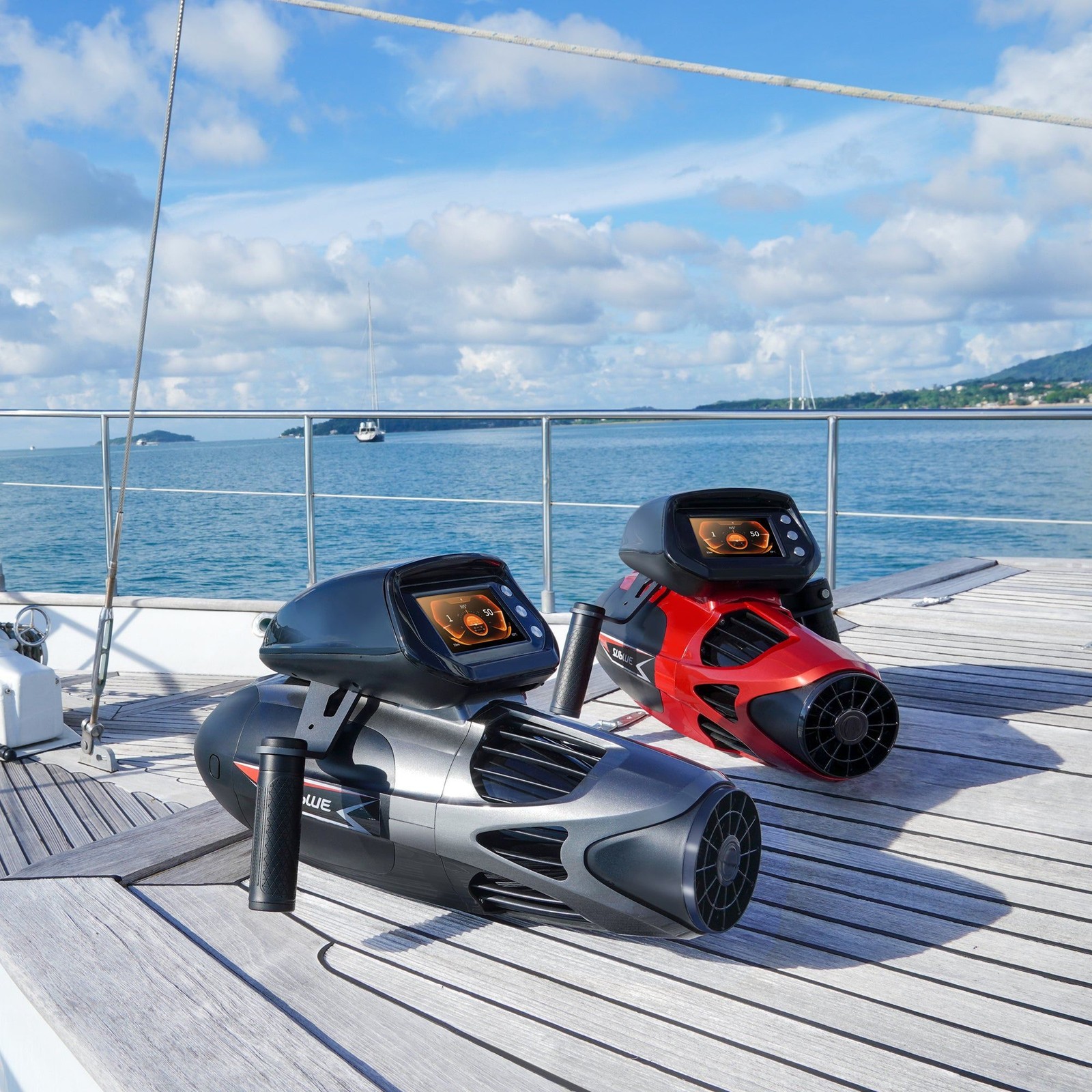 Sublue Vapor Pump-Jet Underwater Scooter for Diving, Snorkeling & Boating