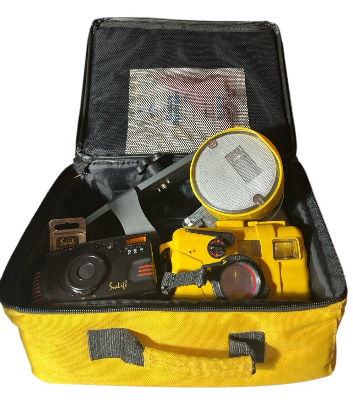 Sealife Reefmaster RC 35MM 1/140 Camera Case Carry Bag Accessories WORKS