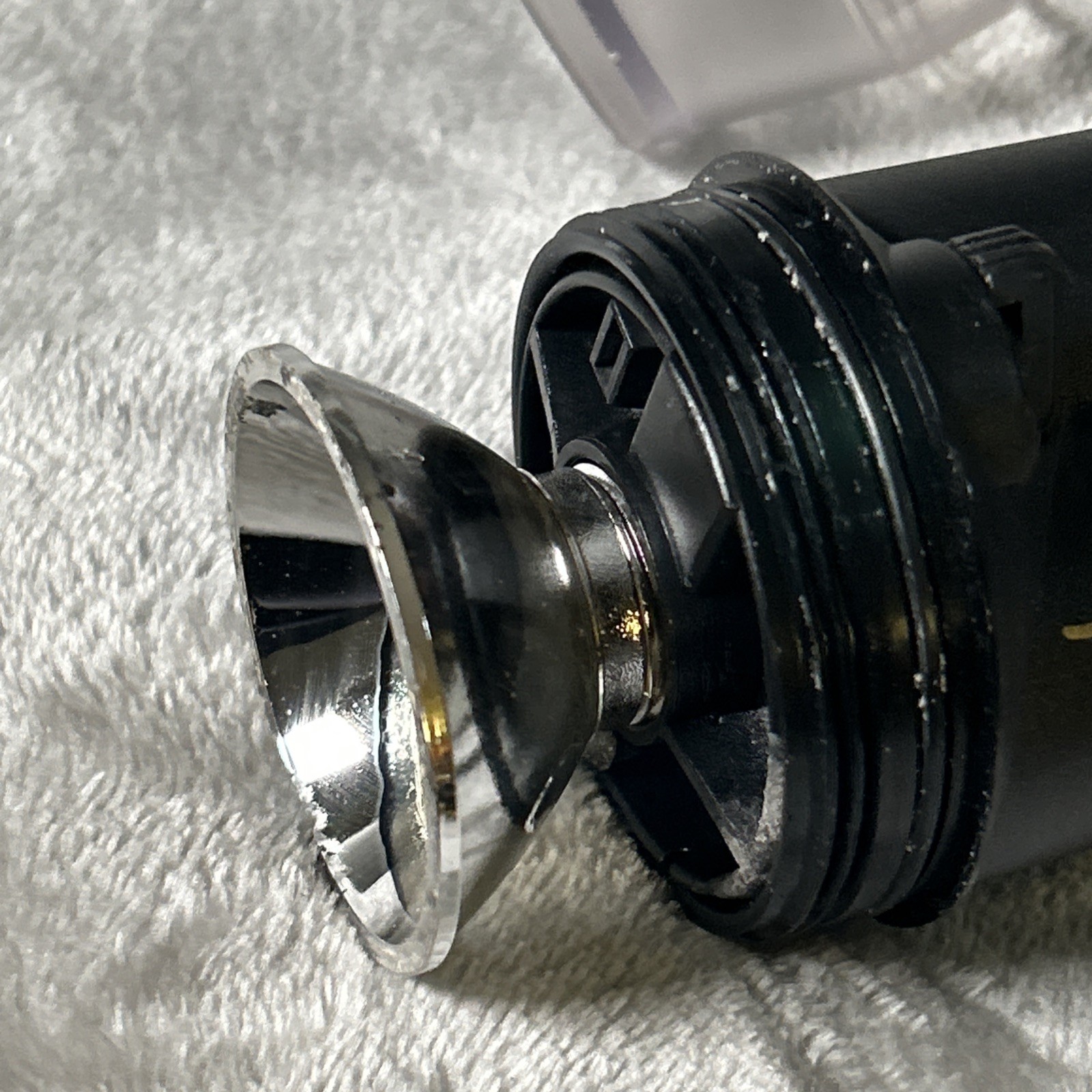 Princeton Tec 400 Dive Light Black For Parts Untested