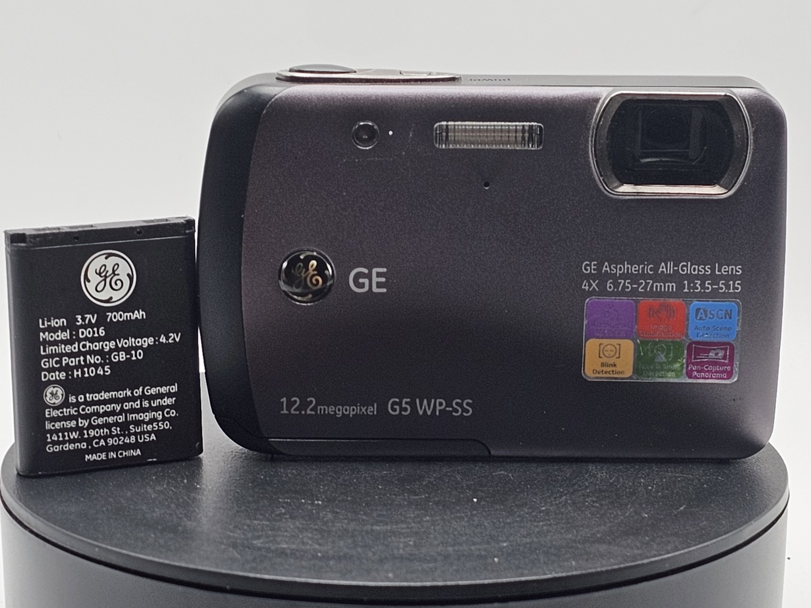 Sea & Sea G5 WP-SS Underwater Waterproof Digital Camera General Electric Tested