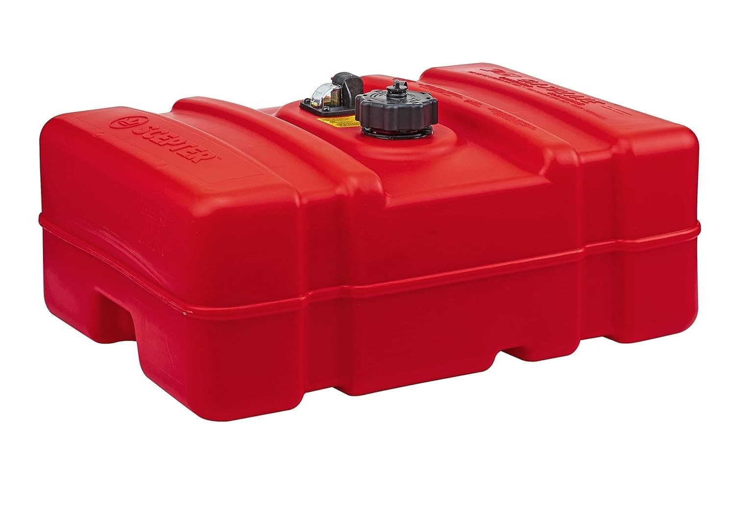 Scepter 08669 Rectangular 12 Gallon Low Profile 12 (Low Profile), Red