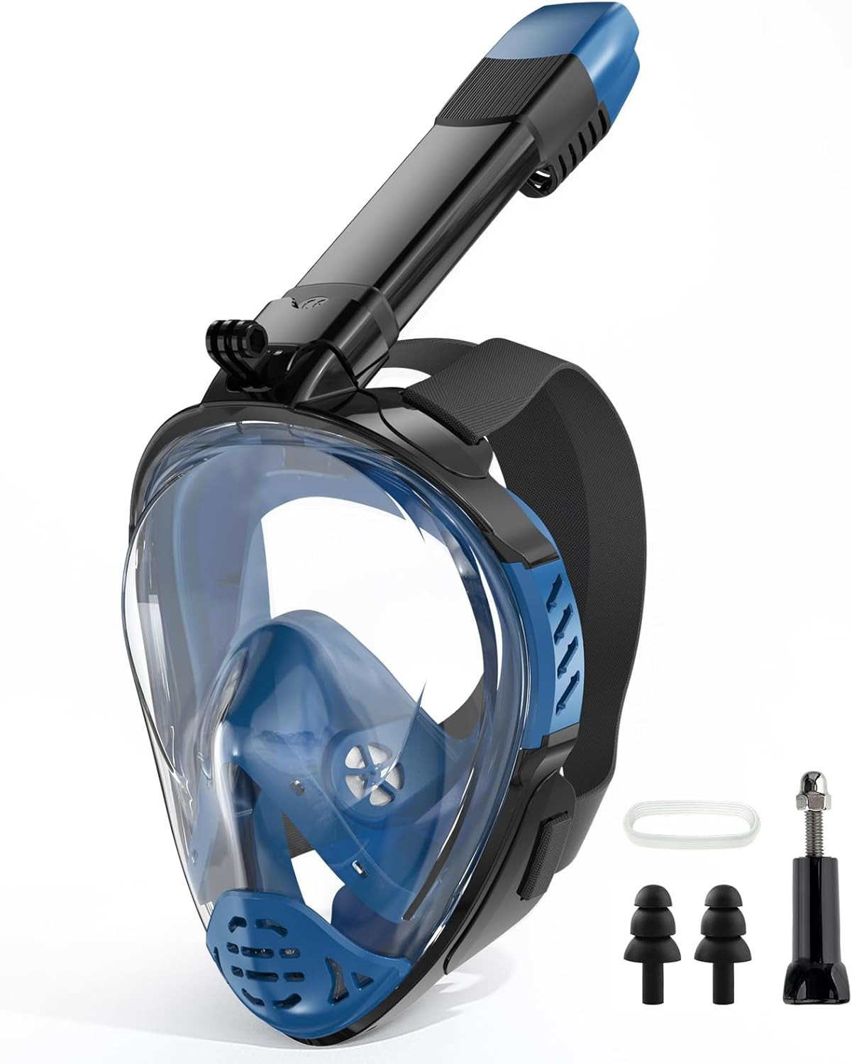 Full Face Snorkel Mask, Snorkeling Gear for Adults, Scuba Mask Diving Dry Top Sn