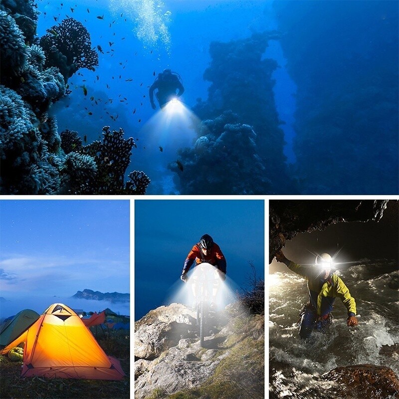 36/84 Mini Diving LED Dimmable Night Photography Diving Underwater Camera Light