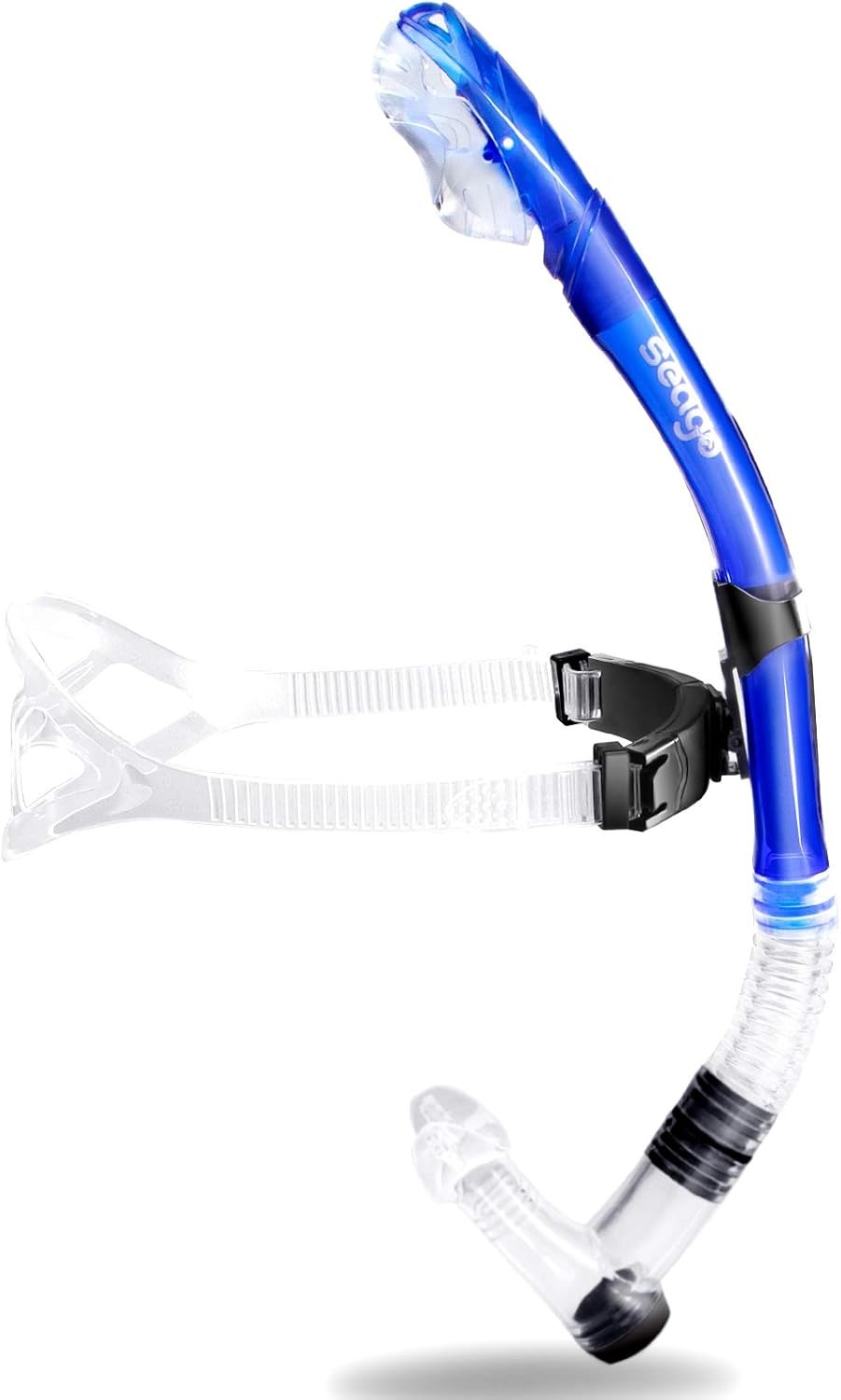 Seago Swim Snorkel for Lap Swimming, Dry Top Front Swimmer Gear for Adult Youth,