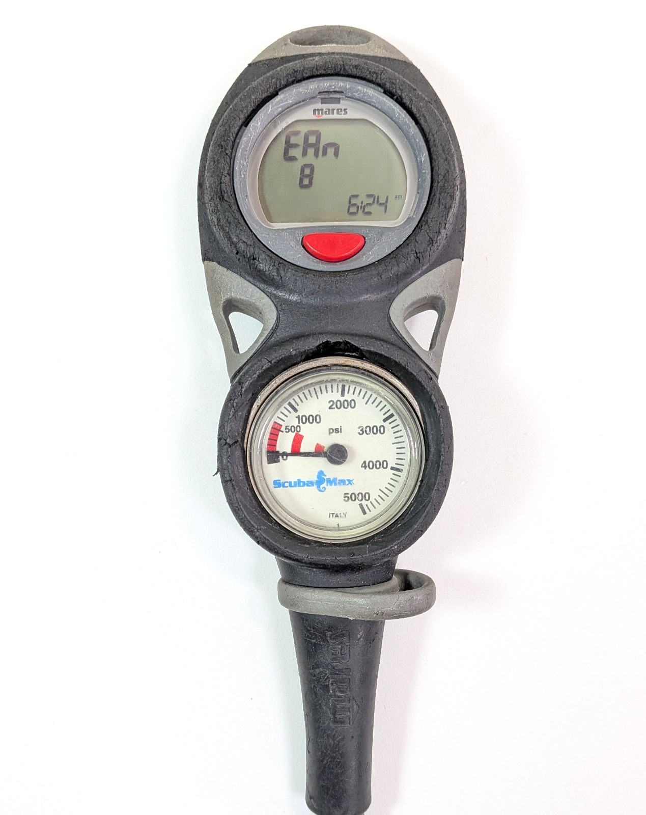 Mares Mission Puck 2 Scuba Dive Computer 2 Gauge Console Nitrox Compatible