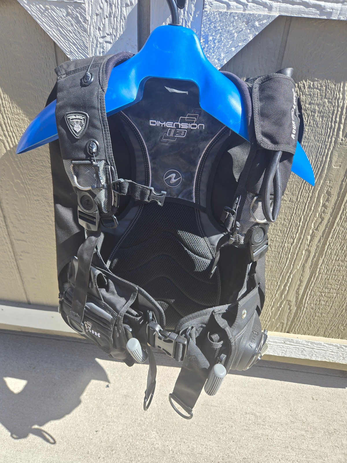 Aqua Lung DIMENSION i3 Scuba Dive BCD Men’s Size Medium Used i3