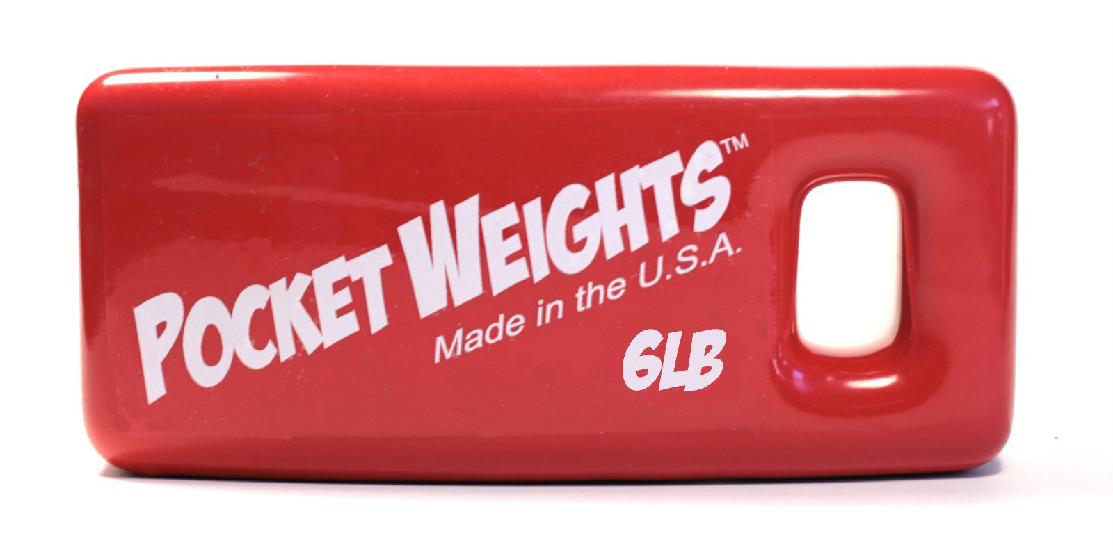 Pocket Weights Scuba Weight 6lb Single. Free USPS Priority Shipping.
