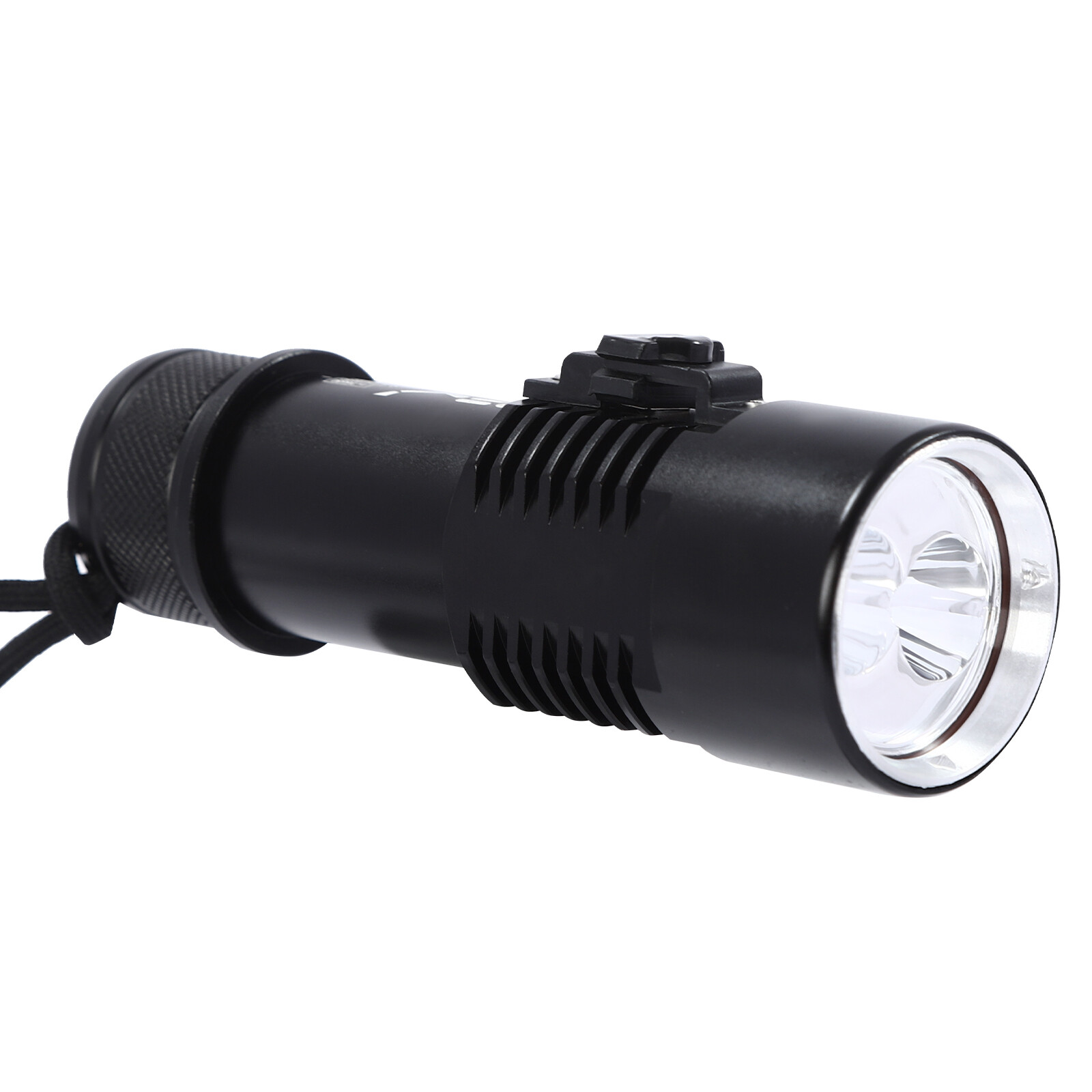 100m Underwater LED Scuba Dive Light Waterproof Rechargeable Diving Flashlight