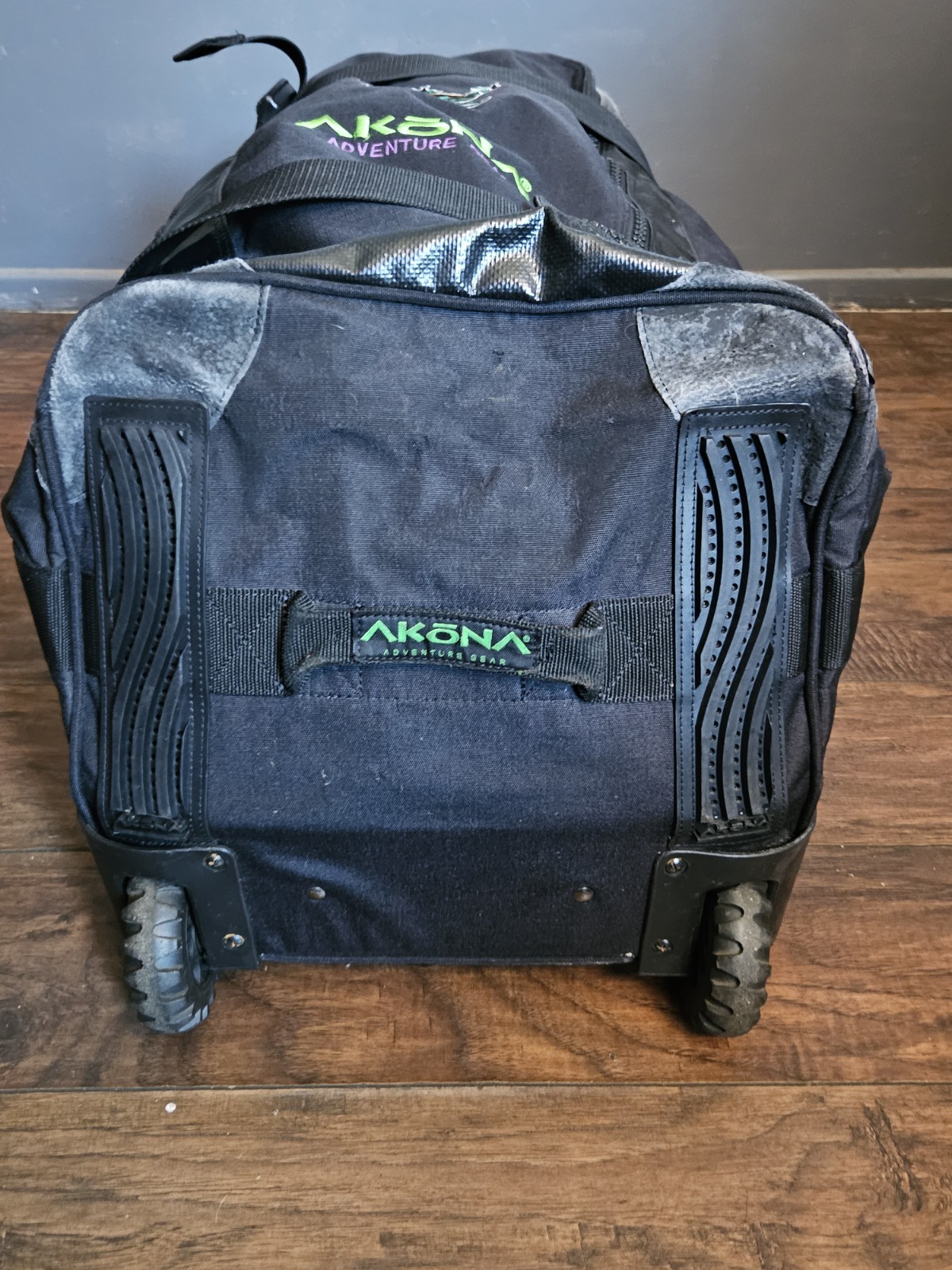 💥AKONA Adventure Gear Travel Scuba Dive Roller Bag BLACK 36″ x 15″ x 16″ #3