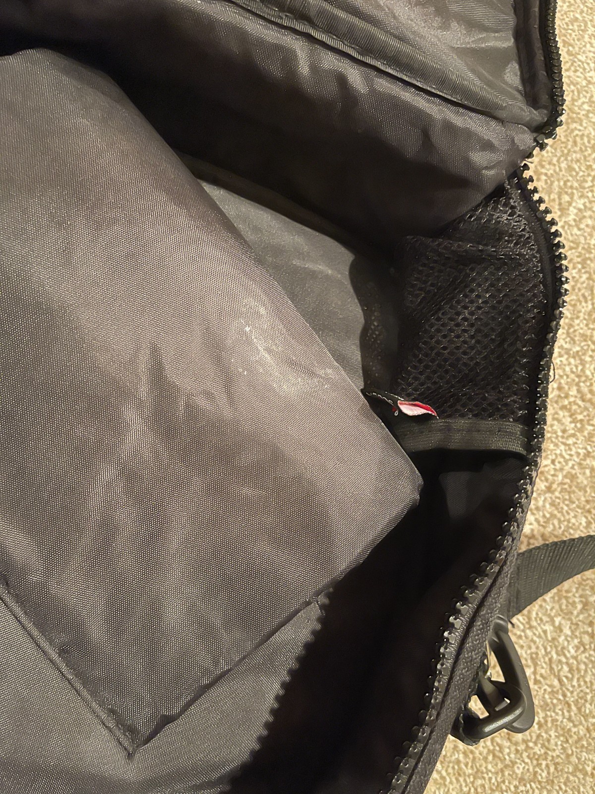 Padded Protective XS-SCUBA Diving Regulator Storage Bag Black YKK Zipper Rounded