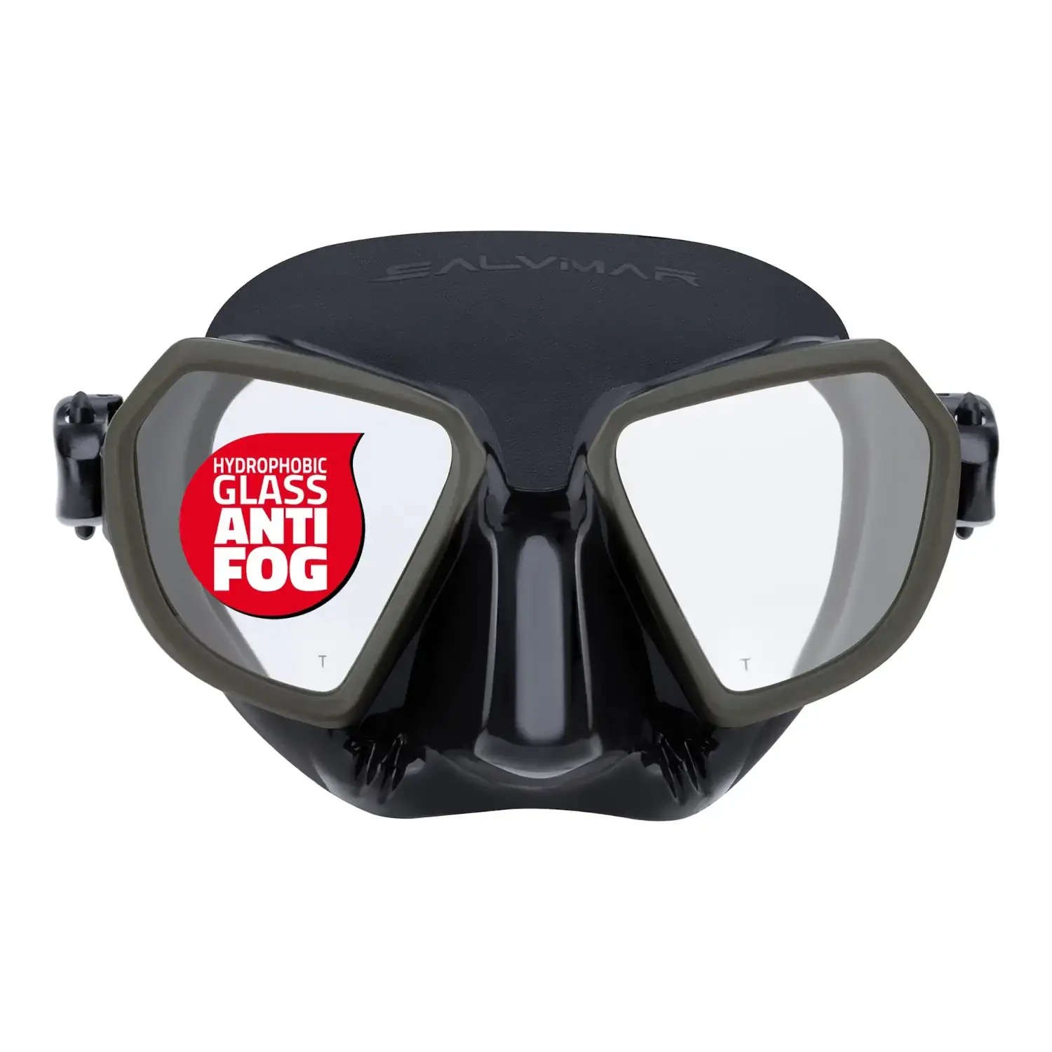 Salvimar Noah Mask w/ Antifog Lens – Black/Green