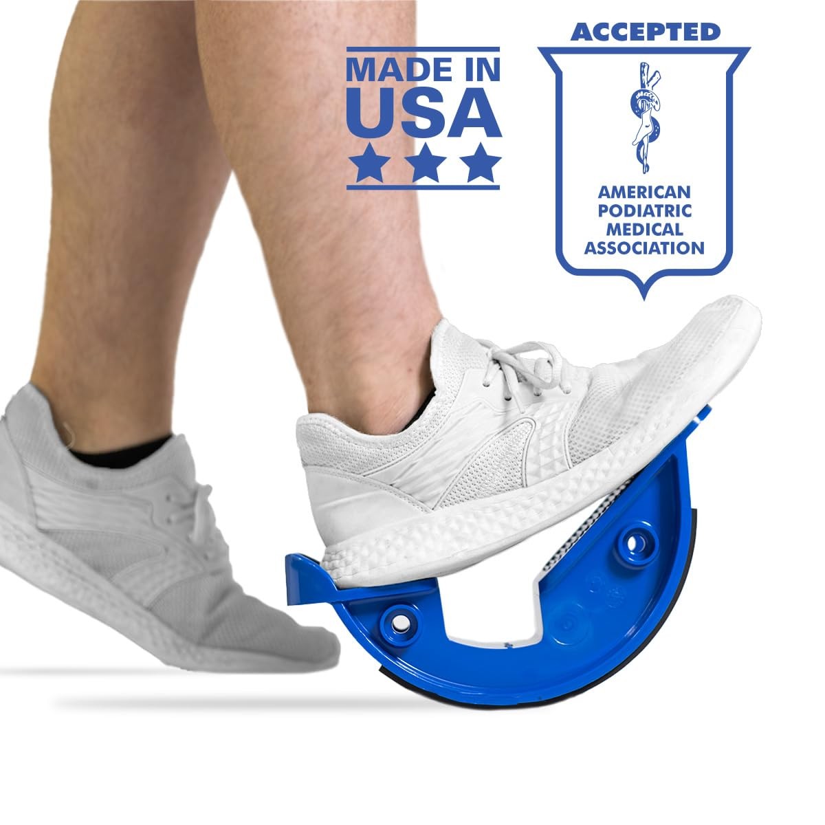 ProStretch the Original Calf Stretcher and Foot Single (Pack of 1), Blue