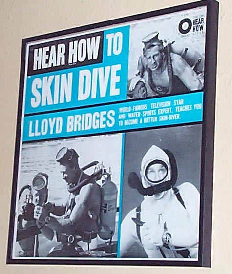 Rare Recording HEAR HOW TO SKIN DIVE with LLOYD BRIDGES CD – Sea Hunt, Scuba