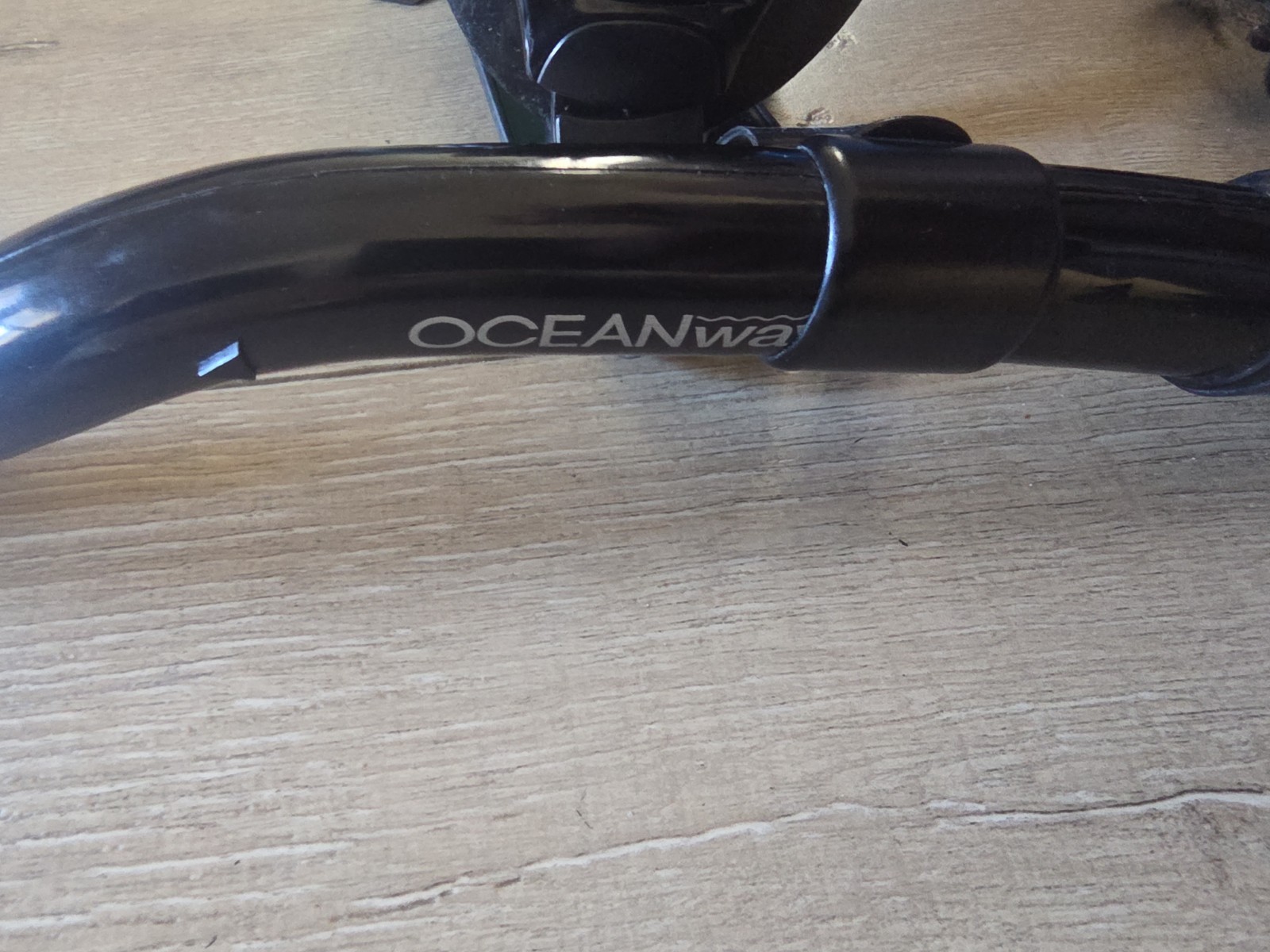 Oceanways SeeSharp HD Dive Mask Snorkel Set Black Tempered Glass Adult Scuba