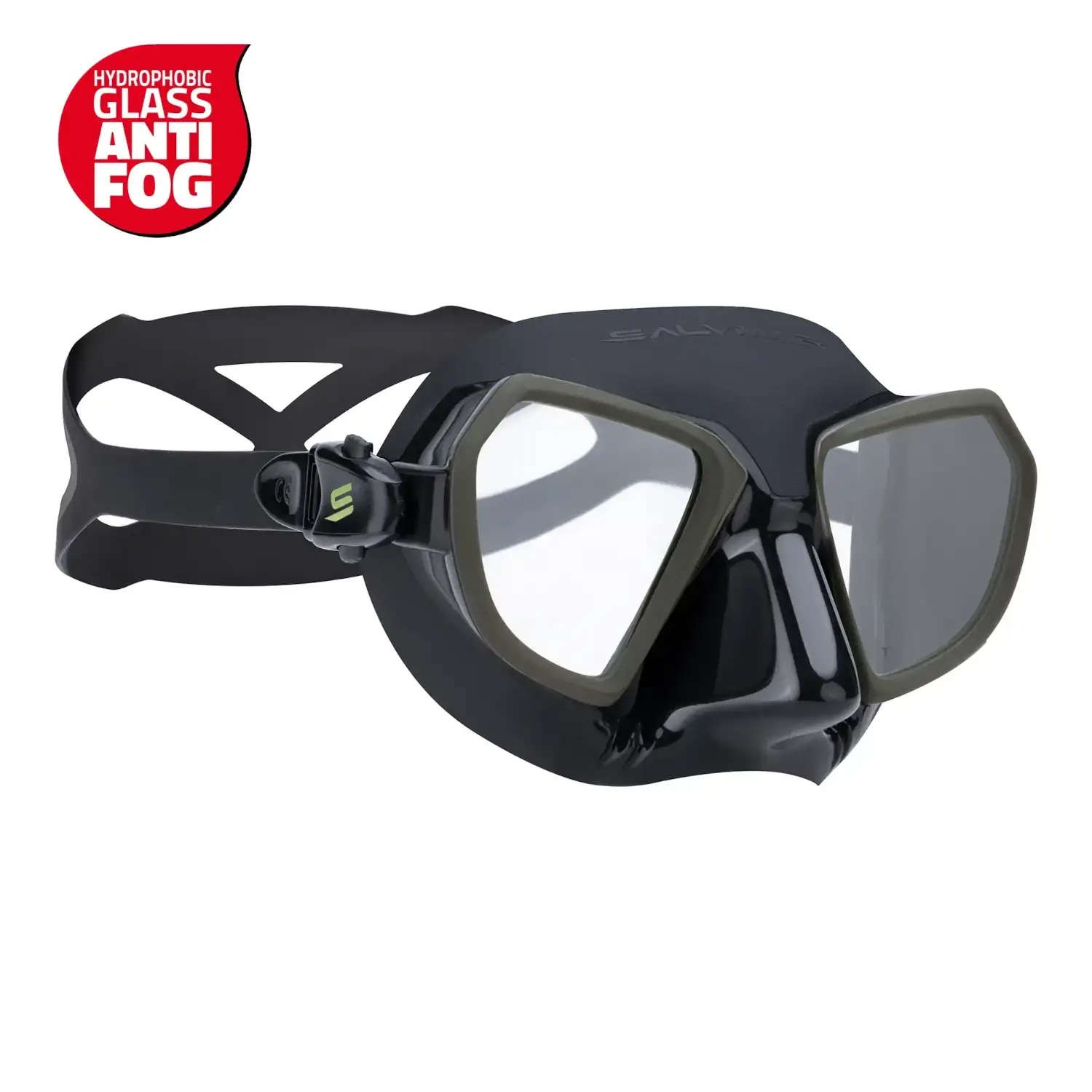 Salvimar Noah Mask w/ Antifog Lens – Black/Green