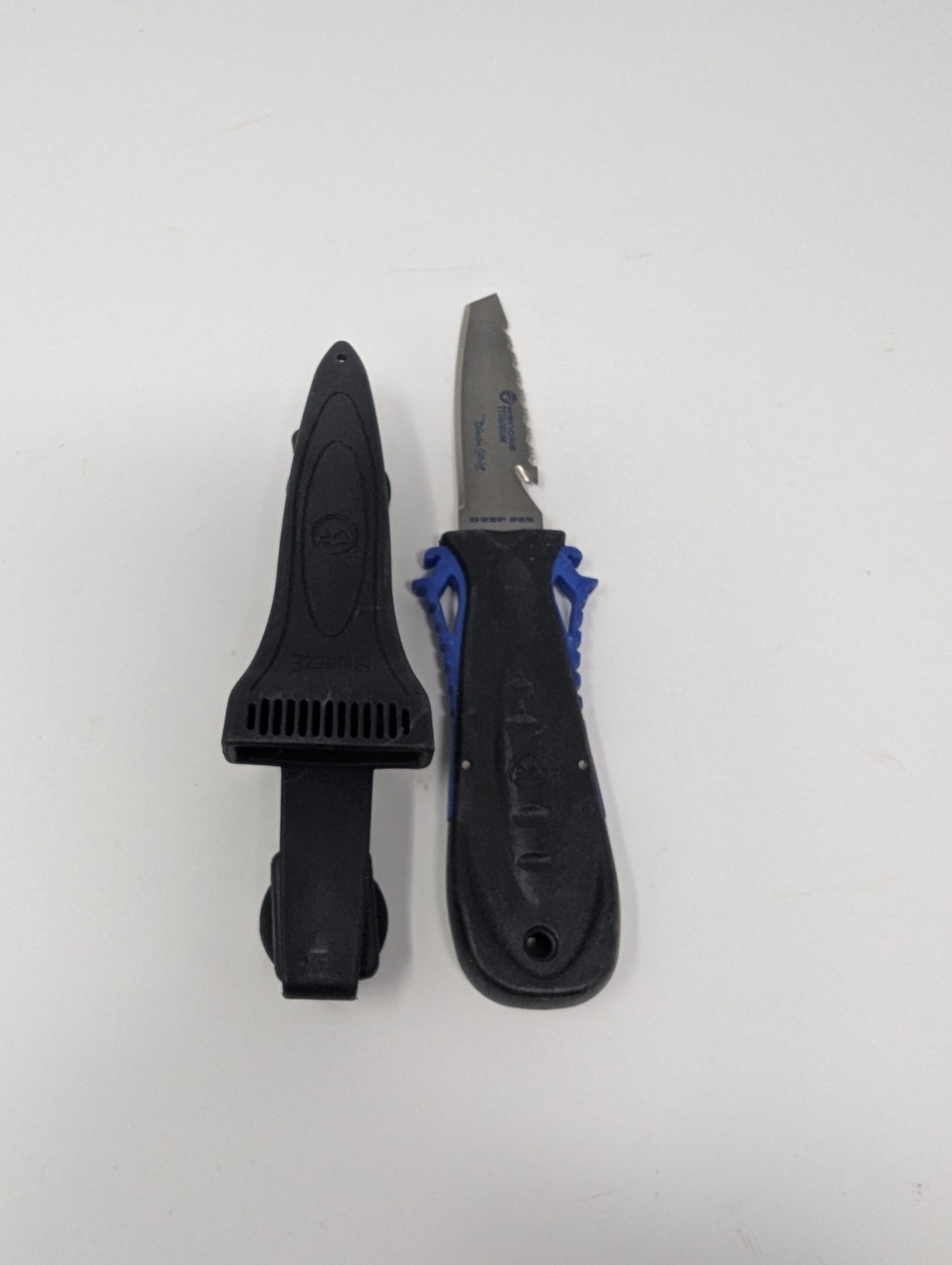 Wenoka Blackie Collins Titanium Dive Knife, Deep See