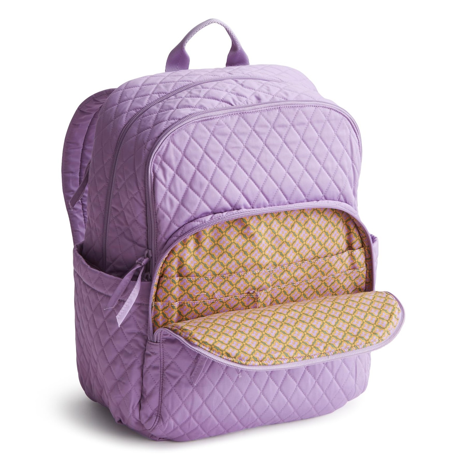 Vera Bradley Women’s Large Bancroft Backpack – One Size, Purple Rhapsody