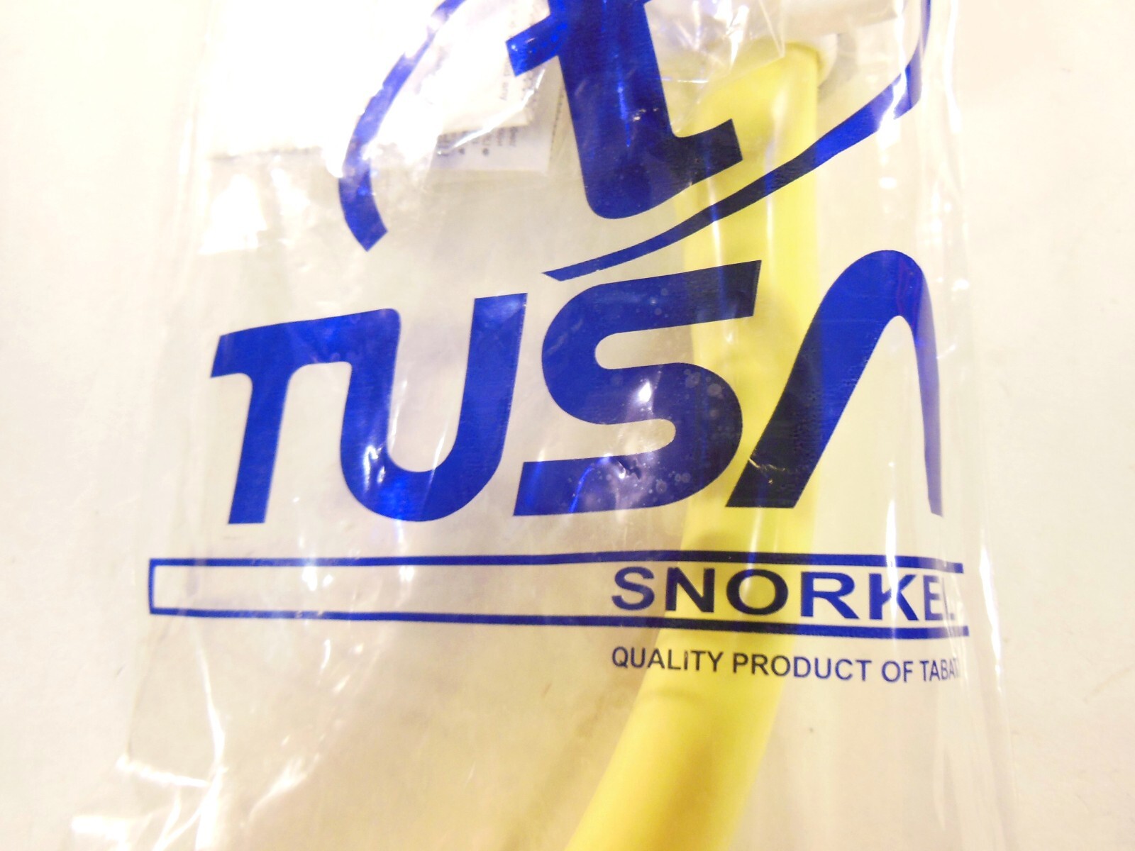 TUSA Platina Hyperdry SP-170 FY Snorkel in Flash Yellow and Black, Very Nice