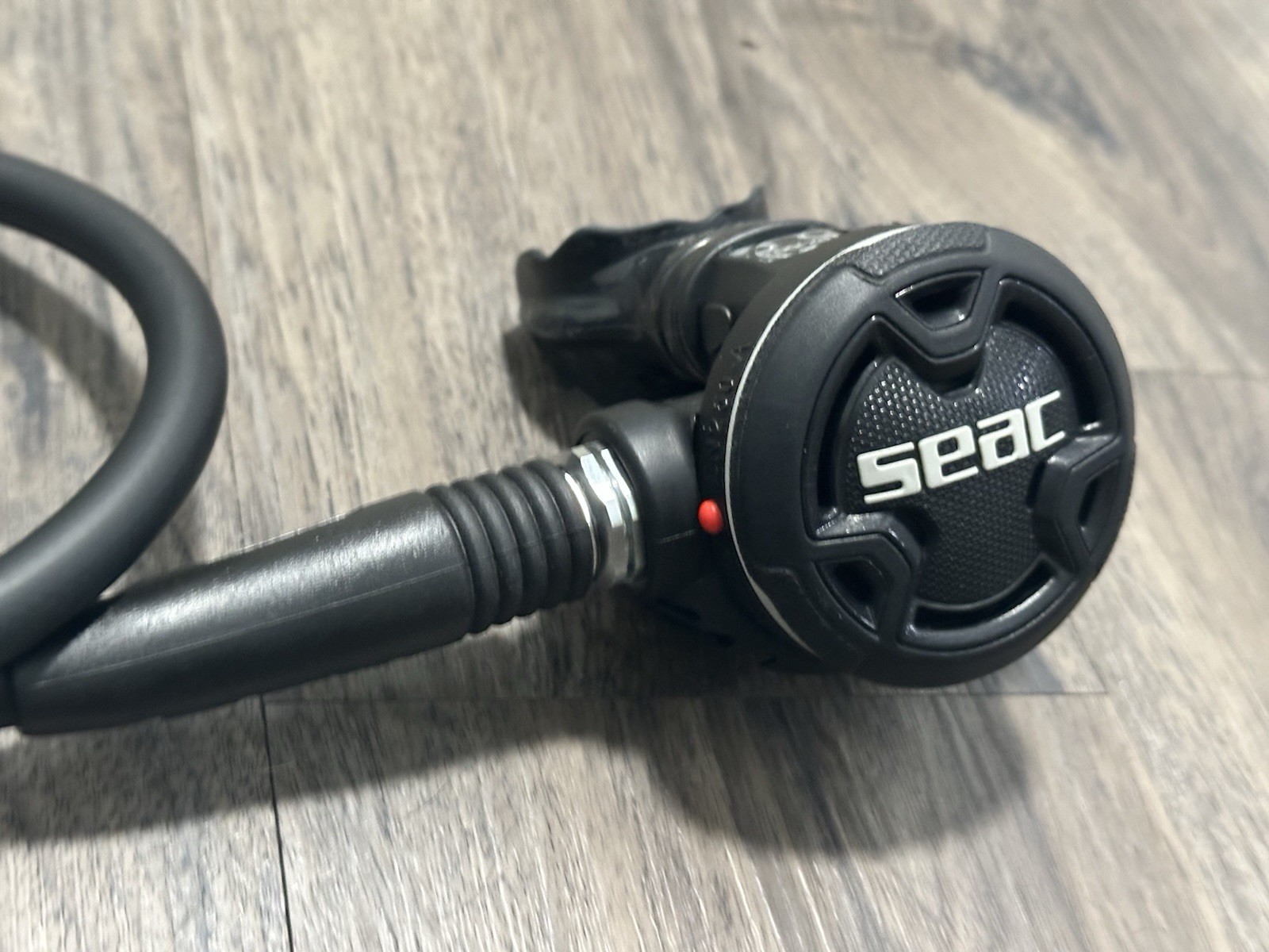 Seac PX100 Scuba Diving Regulator Second Stage – w/ Low Pressure Hose – Exc Cond