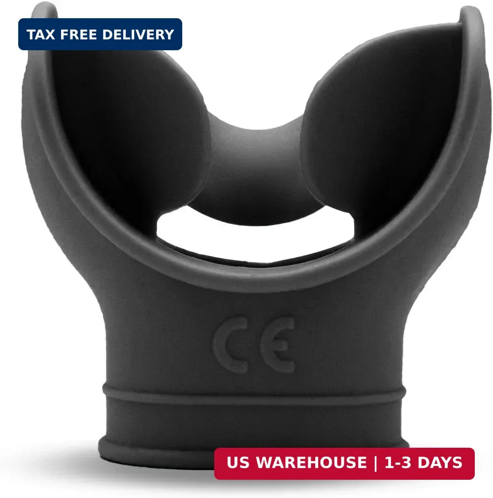 2 PCS Silicone Snorkel Mouthpiece Replacement Scuba Diving Mouthpiece Scuba Divi