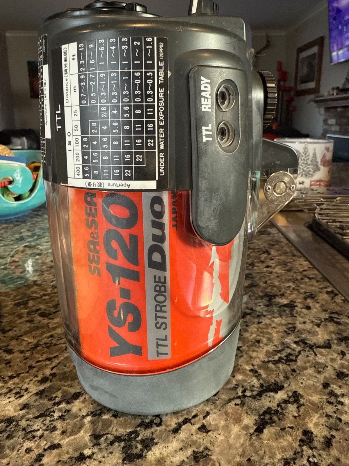 Sea & Sea YS120 TTL Duo Underwater Strobe