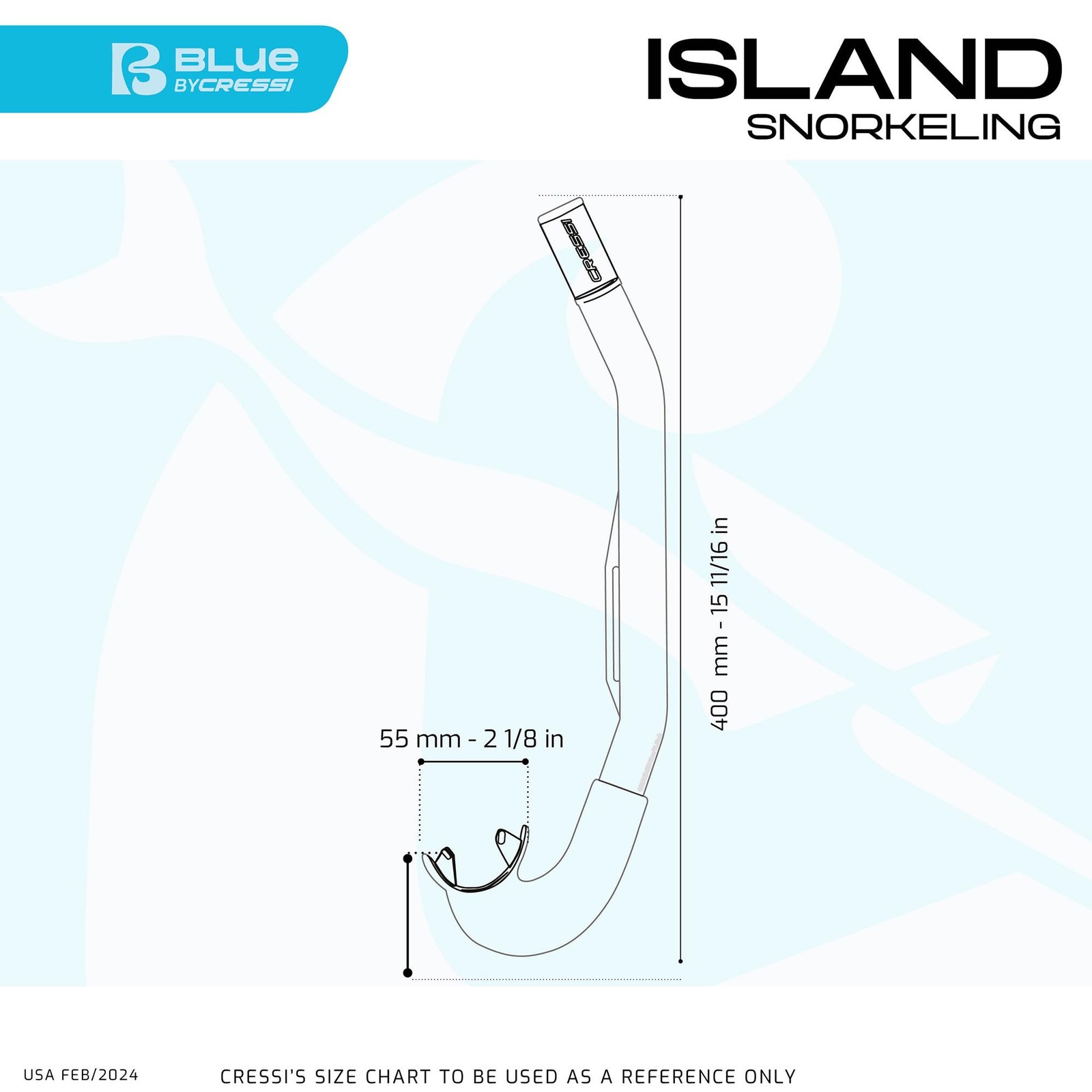 Cressi Island 2.0, Translucent Pink/Clear/Black