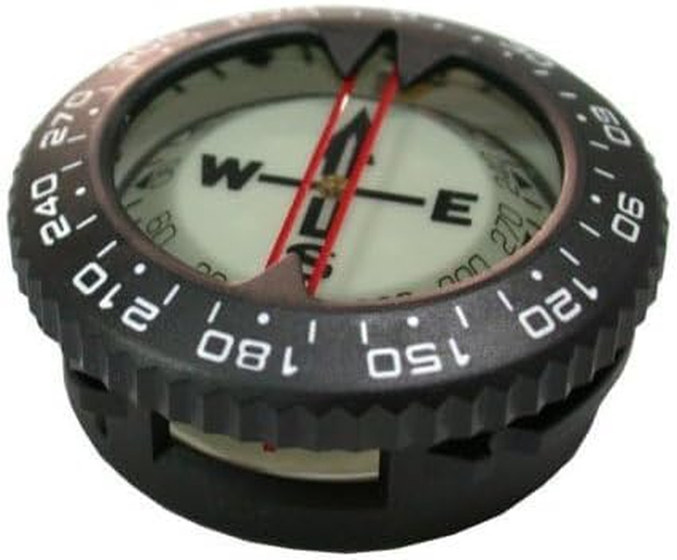 Diving Compass Module – Glow in the Dark, Aluminum, 80M Max Depth, Portable, 25°