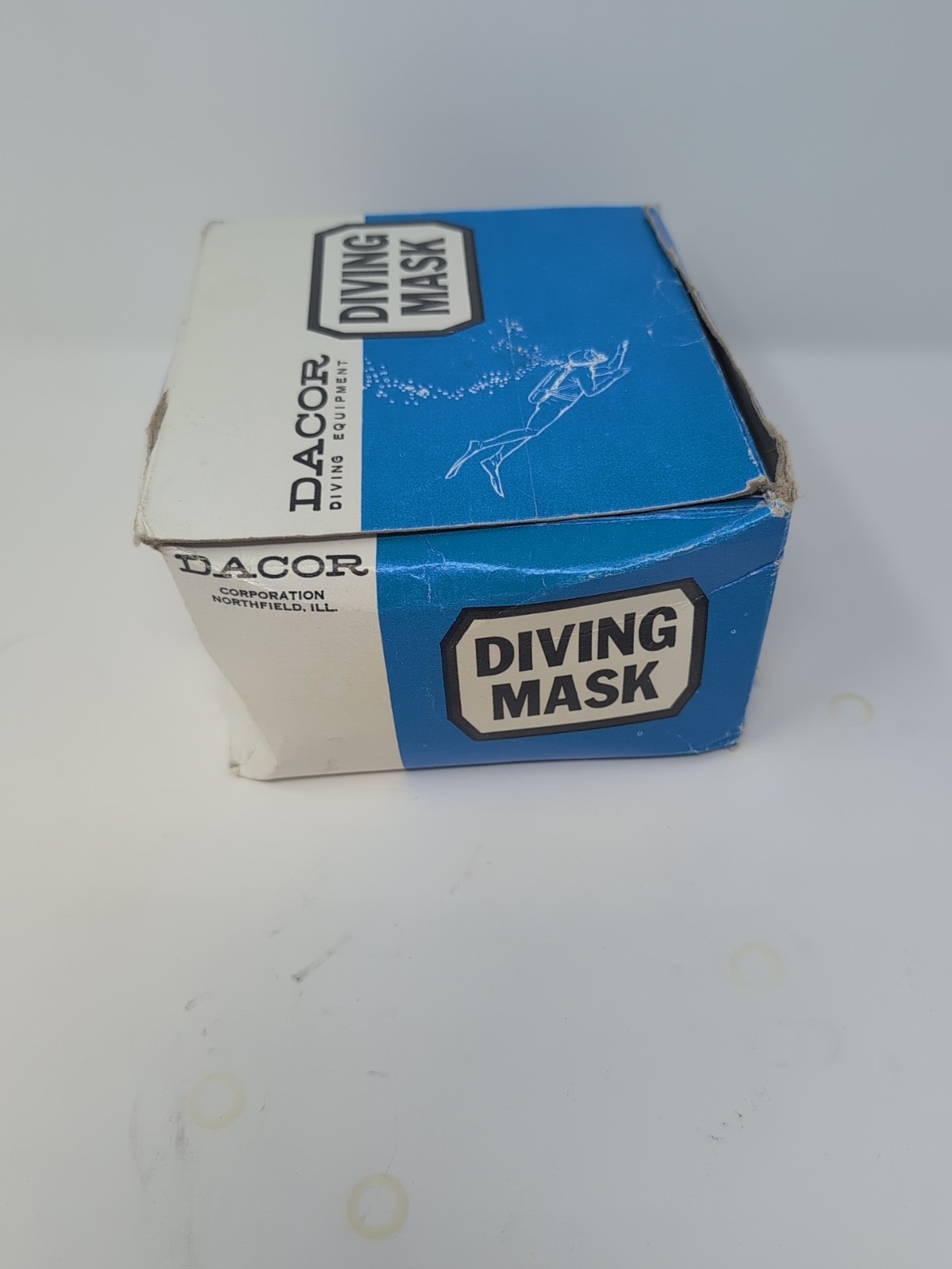 Vintage Dacor Vista Snorkel Scuba Dive Mask Original Box Leaflets And Receipt
