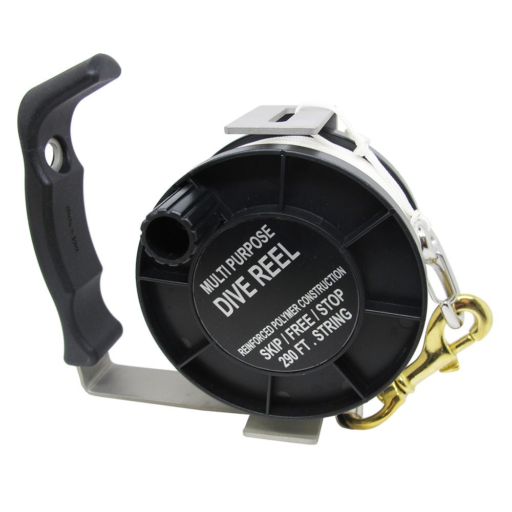 Scuba Choice Diving Stainless Steel Heavy Duty MultiPurpose Dive Reel, 290Fee…