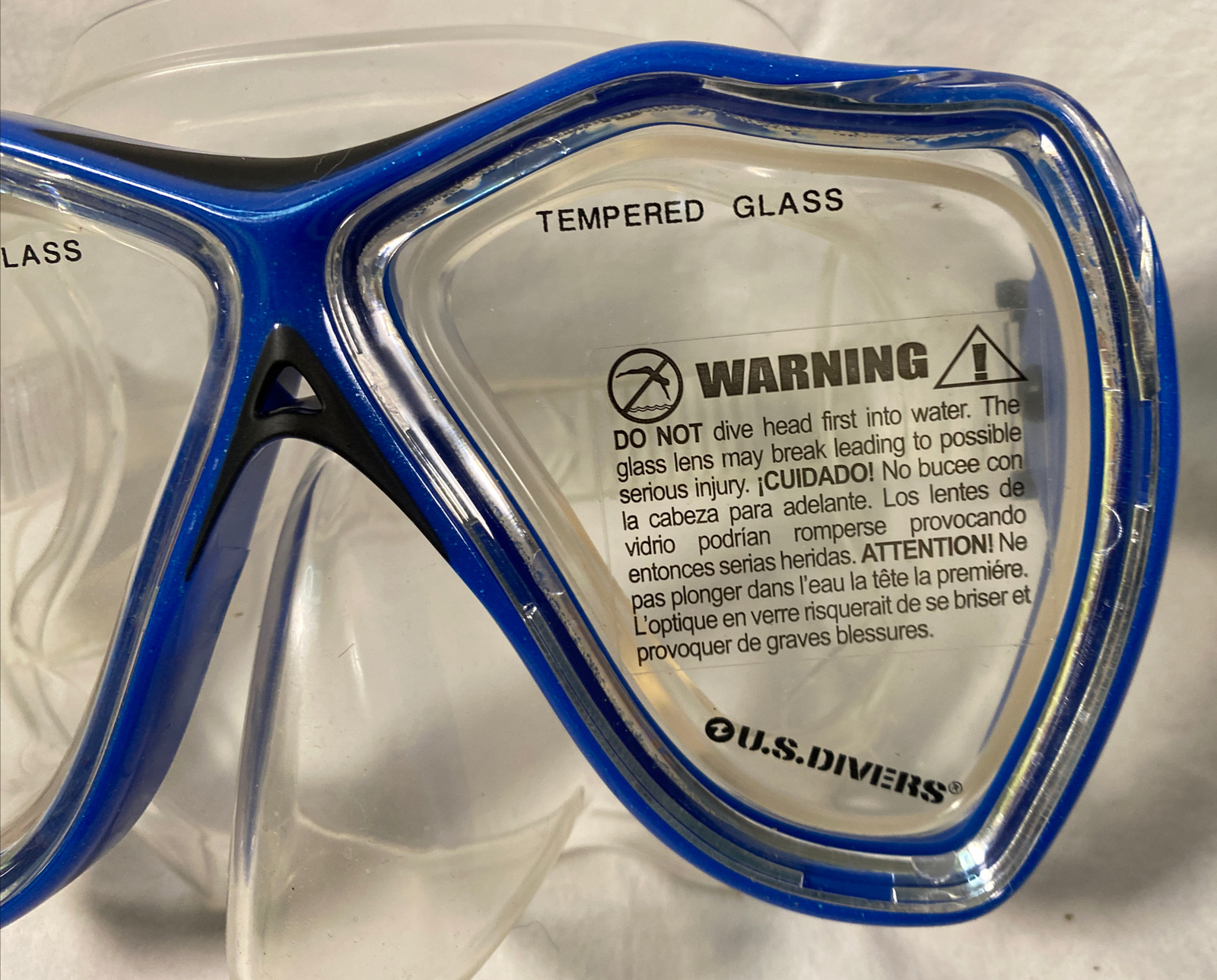 US Divers Fullface Snorkel System, Size Adult Medium M