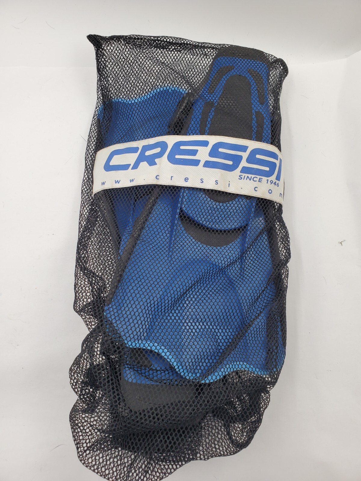 Cressi Palau Rondine SAF Scuba Diving Snorkel Fins, Blue, Size M-L Medium to Lg