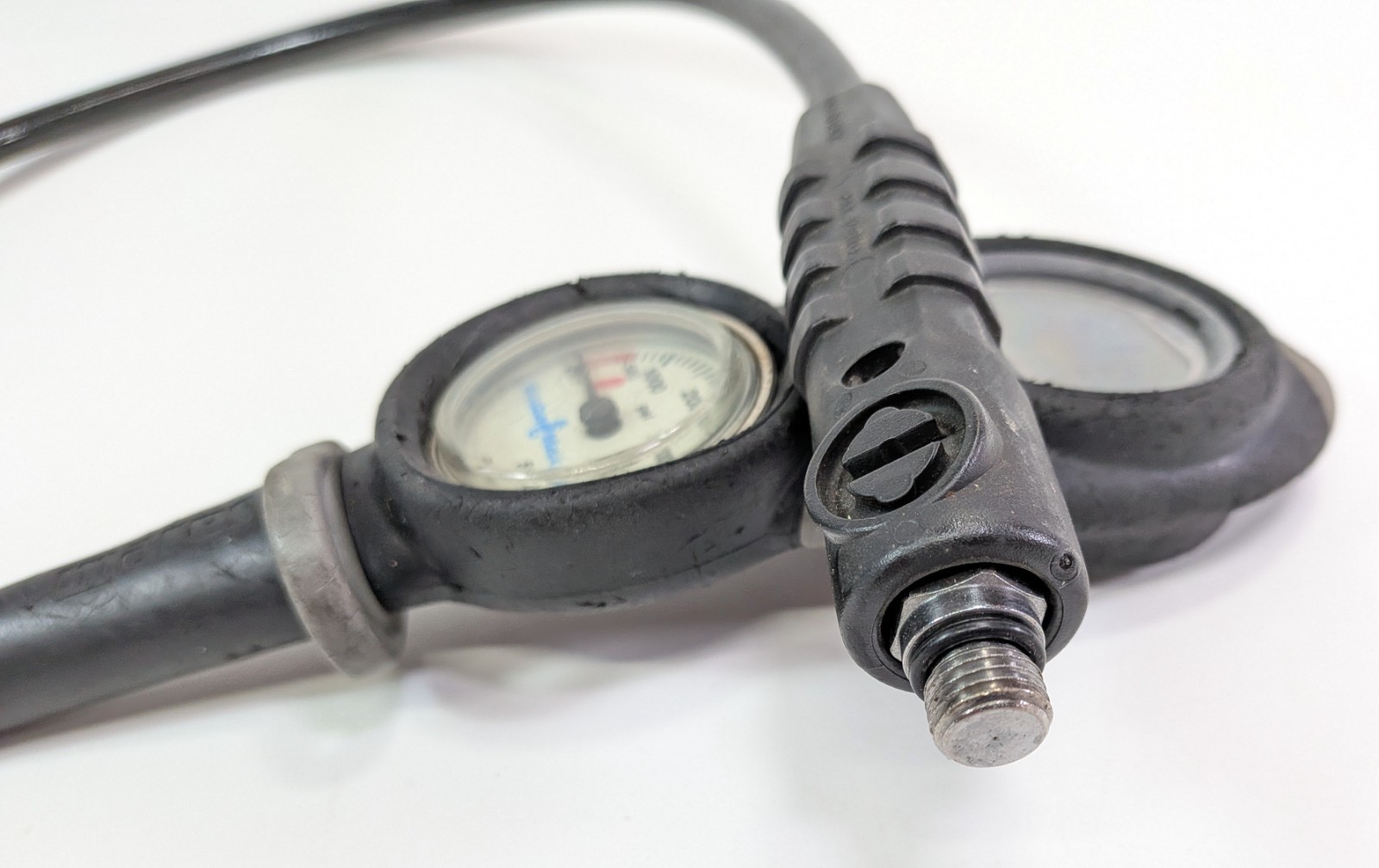 Mares Mission Puck 2 Scuba Dive Computer 2 Gauge Console Nitrox Compatible