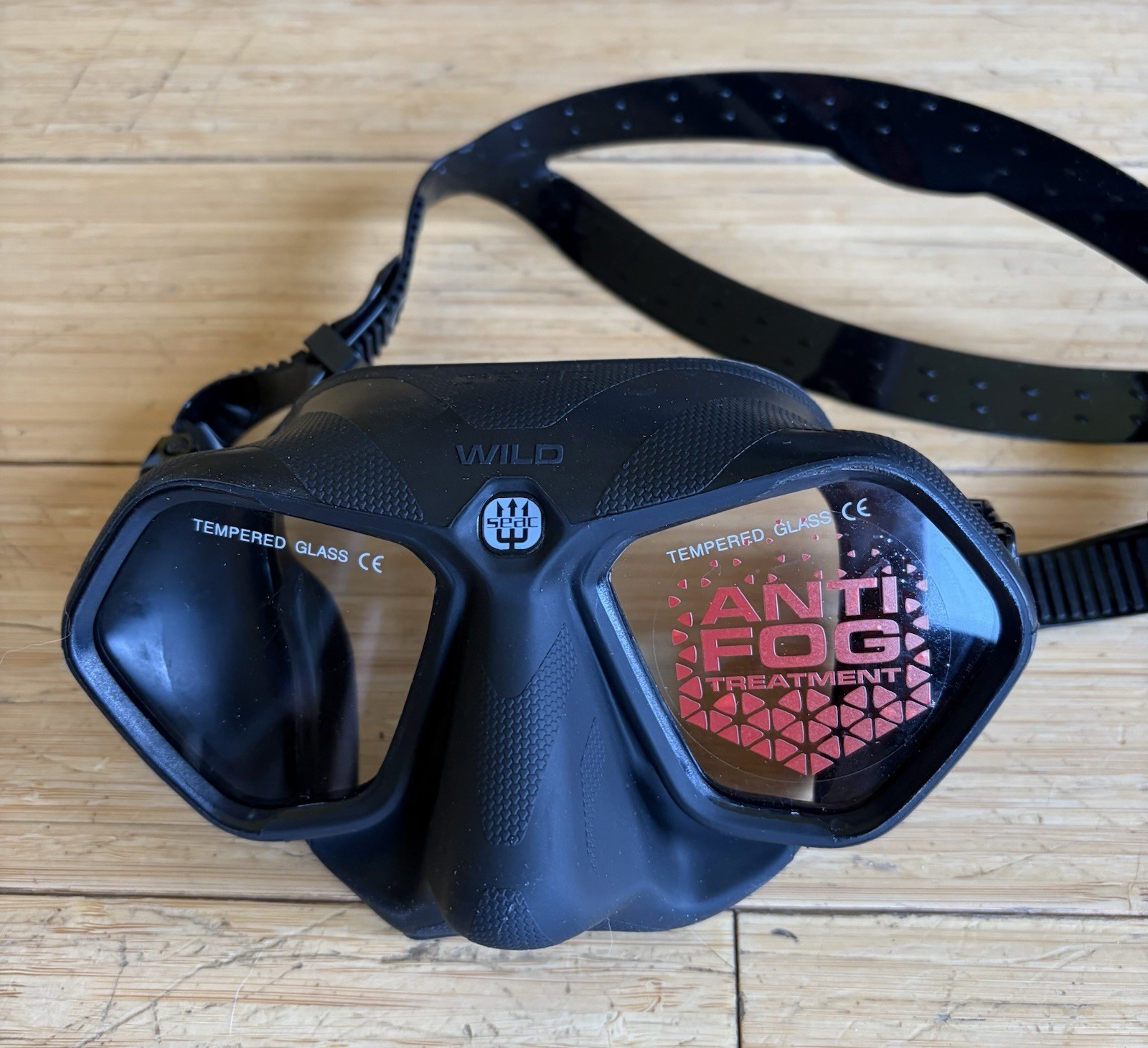 SEAC Wild Mask – Snorkel, Scuba, Freedive – AntiFog