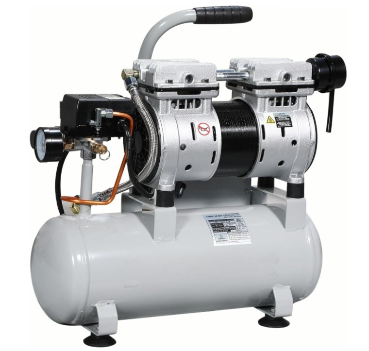 Hookah Scuba Snorkel 3/4 HP 115v Air Compressor 2 Gallon Oil Free 90+psi 3+cfm