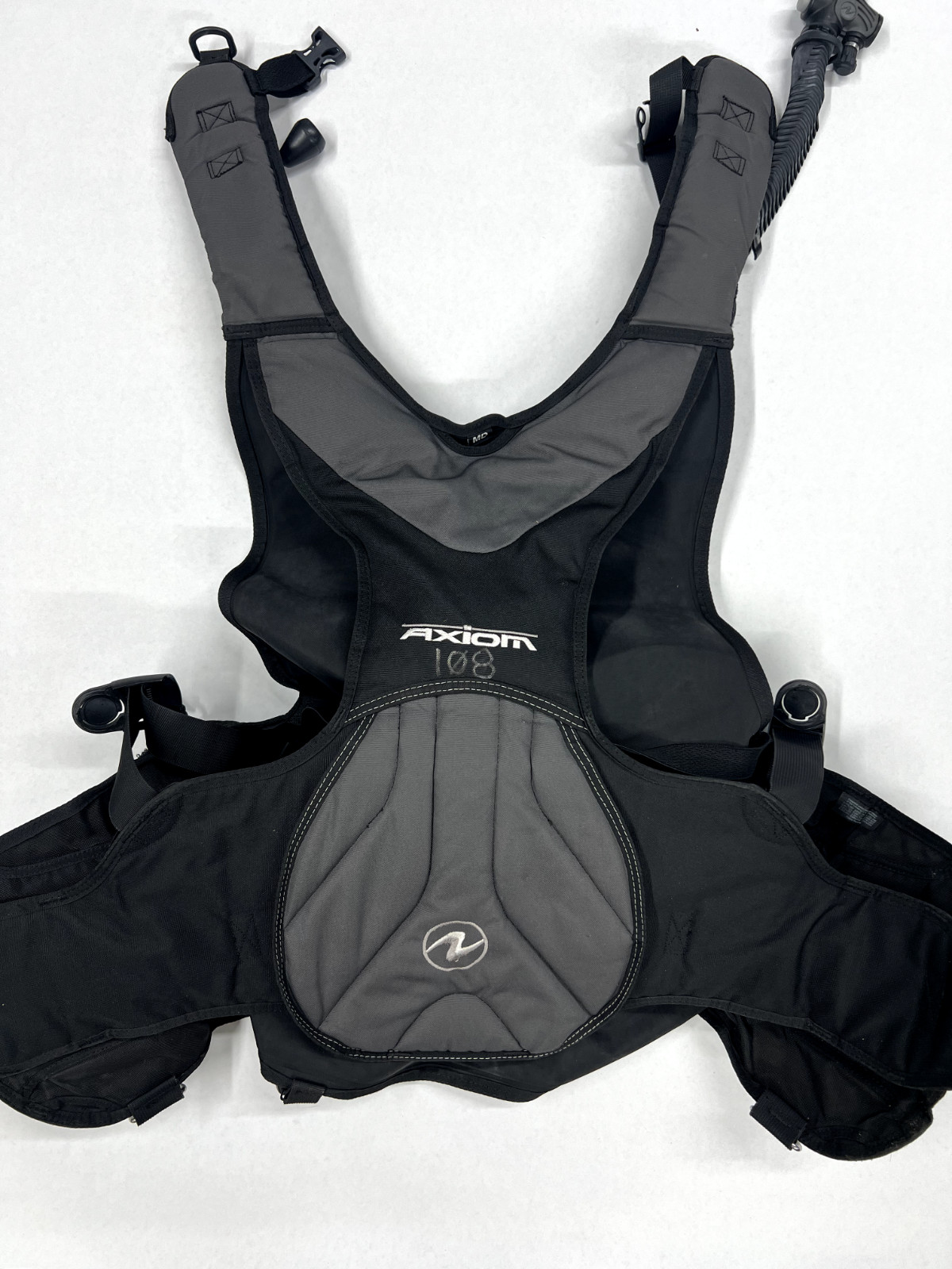 Aqua Lung Axiom BCD with Inflation Hose Used Weight Pouches Not Included