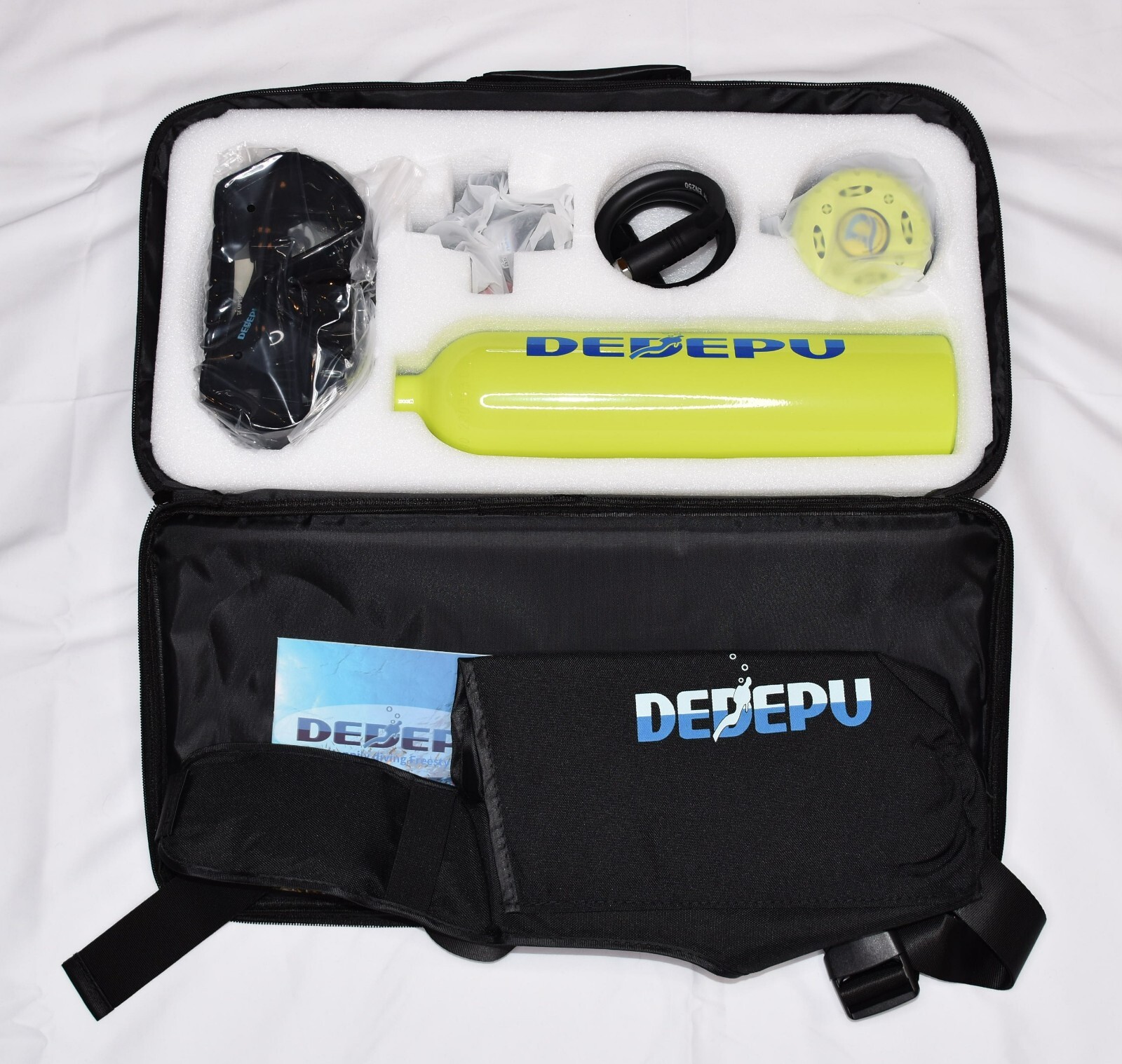 DEDEPU Mini Scuba Diving Kit 1L Oxygen Tank  Equipment Underwater