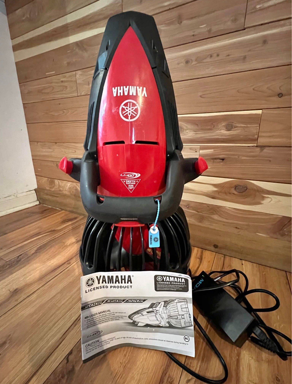 Yamaha Explorer 350 Li Sea Scooter Underwater DPV Red/Black w/ Charger Manual