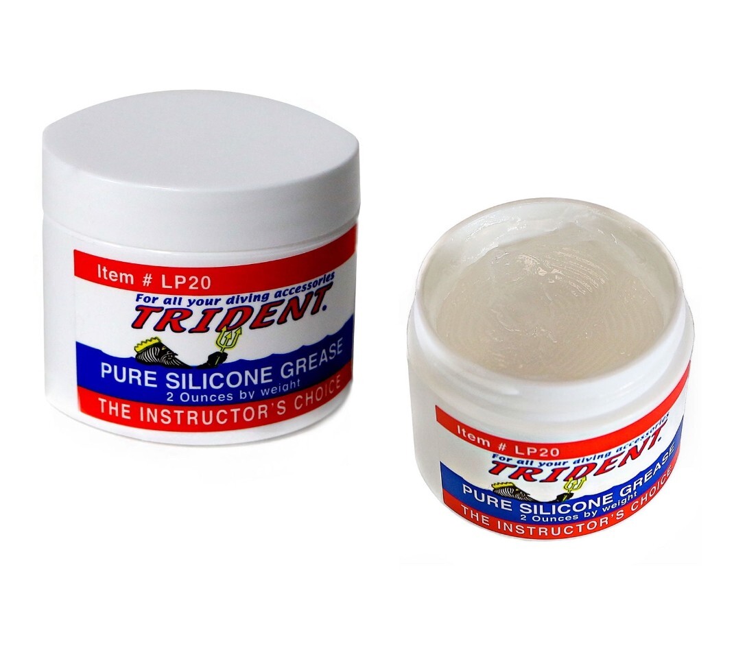 Trident Silicone Grease Lubricant for O-Ring Regulator Hose Dive Gear Seal