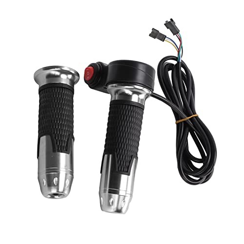 Throttle Grips, 1 Pair 12V‑99V Universal Electric Throttle Grips Handlebar, 3