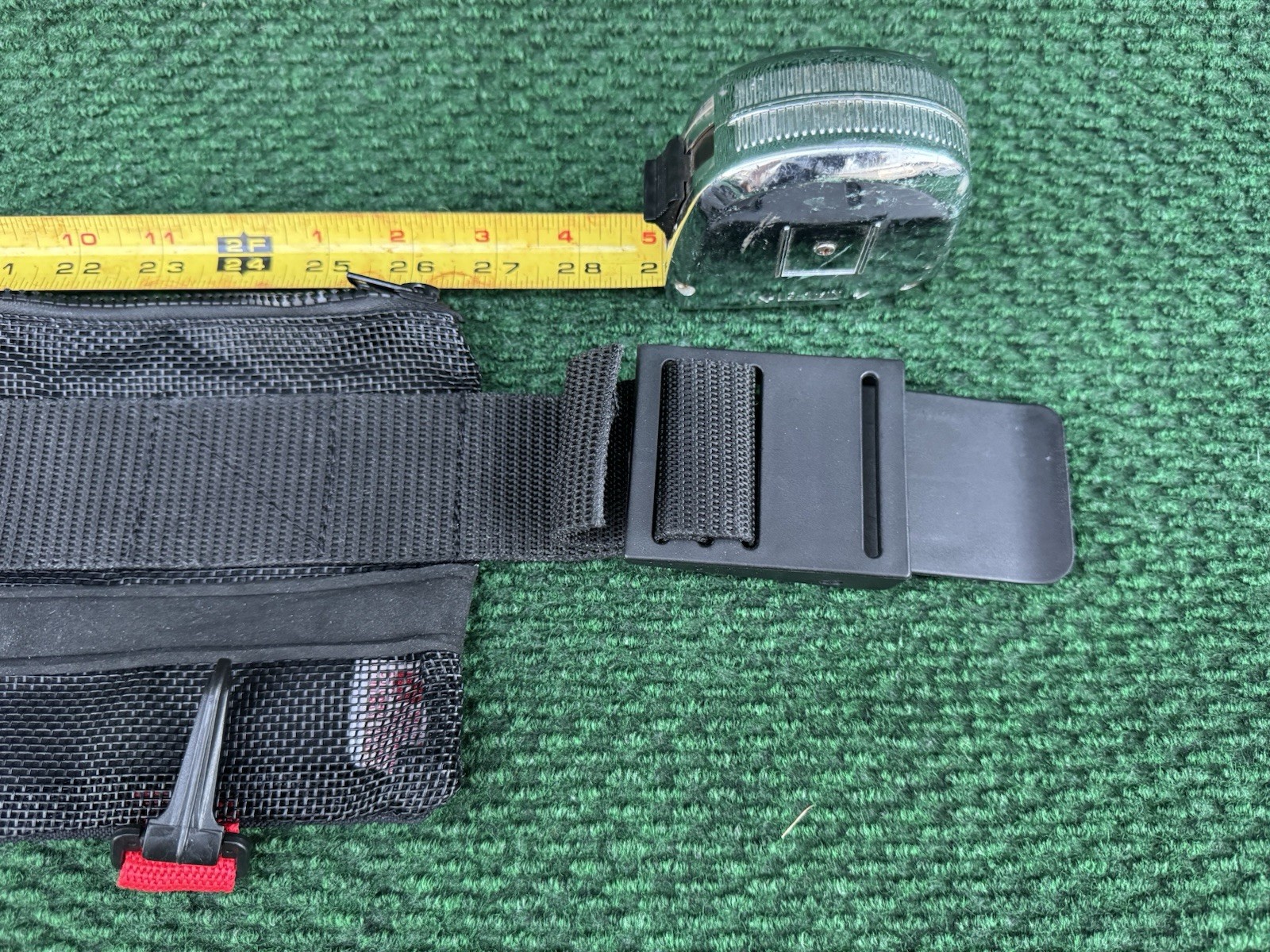 Lot Of 2 Innovative Scuba Concepts Zippered Weight Belt 5 & 6 Pocket