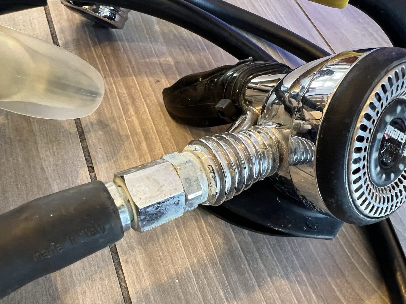 Mares Proton Metal & Sherwood Scuba Oasis Regulator & Octopus w/ Pro Dive Italy