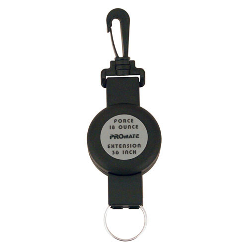 Scuba Diving Retractor with Steel Line Up to 36″ for Accessory & Dive Computers