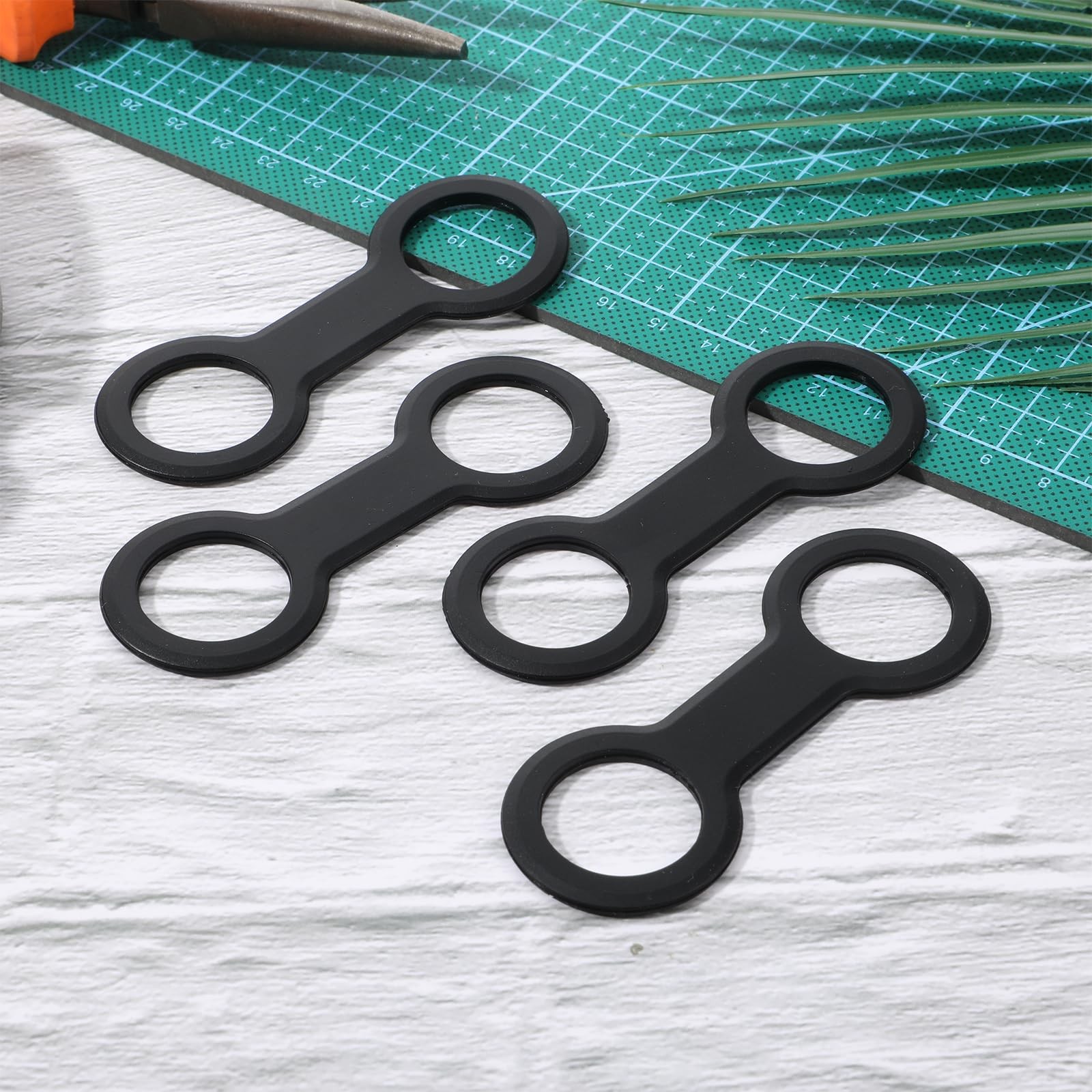 8 Pcs Snorkel Keeper, Strap Tube Holder Silicone Snorkel Clip for Dive Univer…