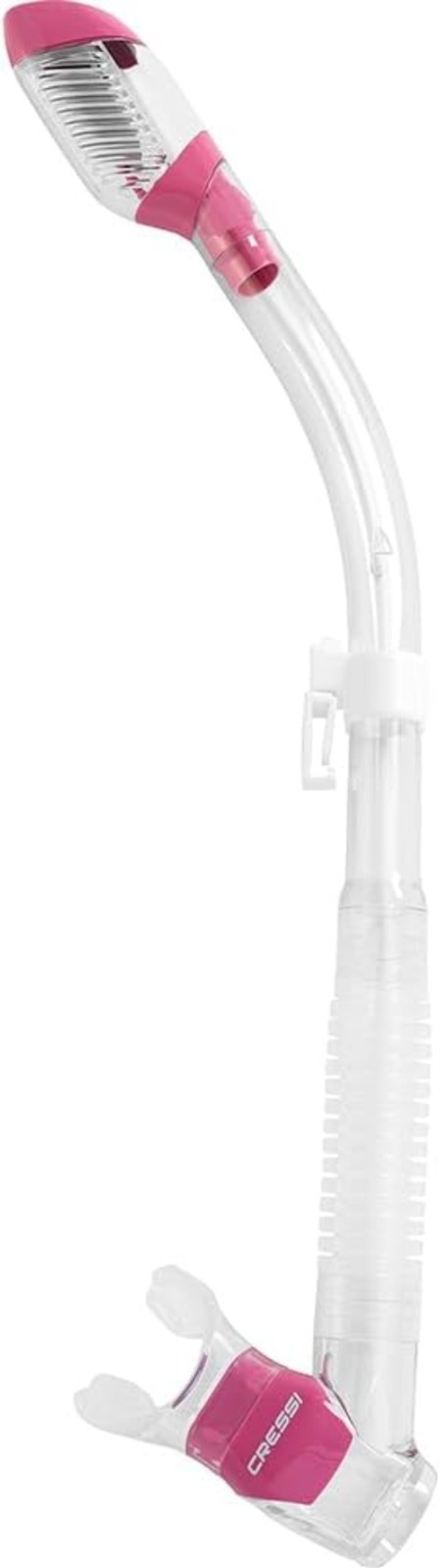 Lightweight Dry Snorkel with Quick-Release Keeper & Enhanced Airflow for Divers