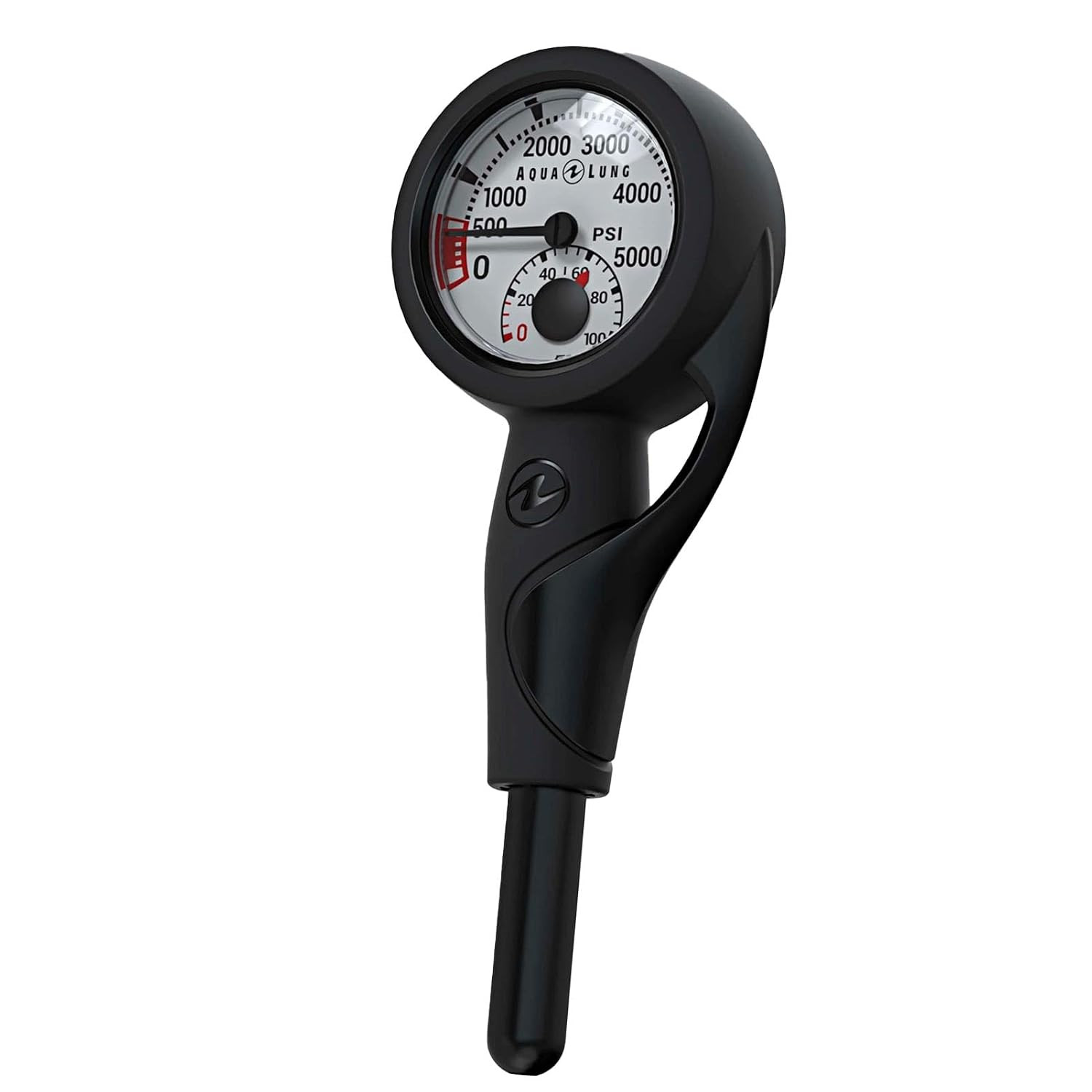 Single Pressure Gauge – Complete SPG Scuba Dive Assembly – PSI | Easy-To-Read Sc